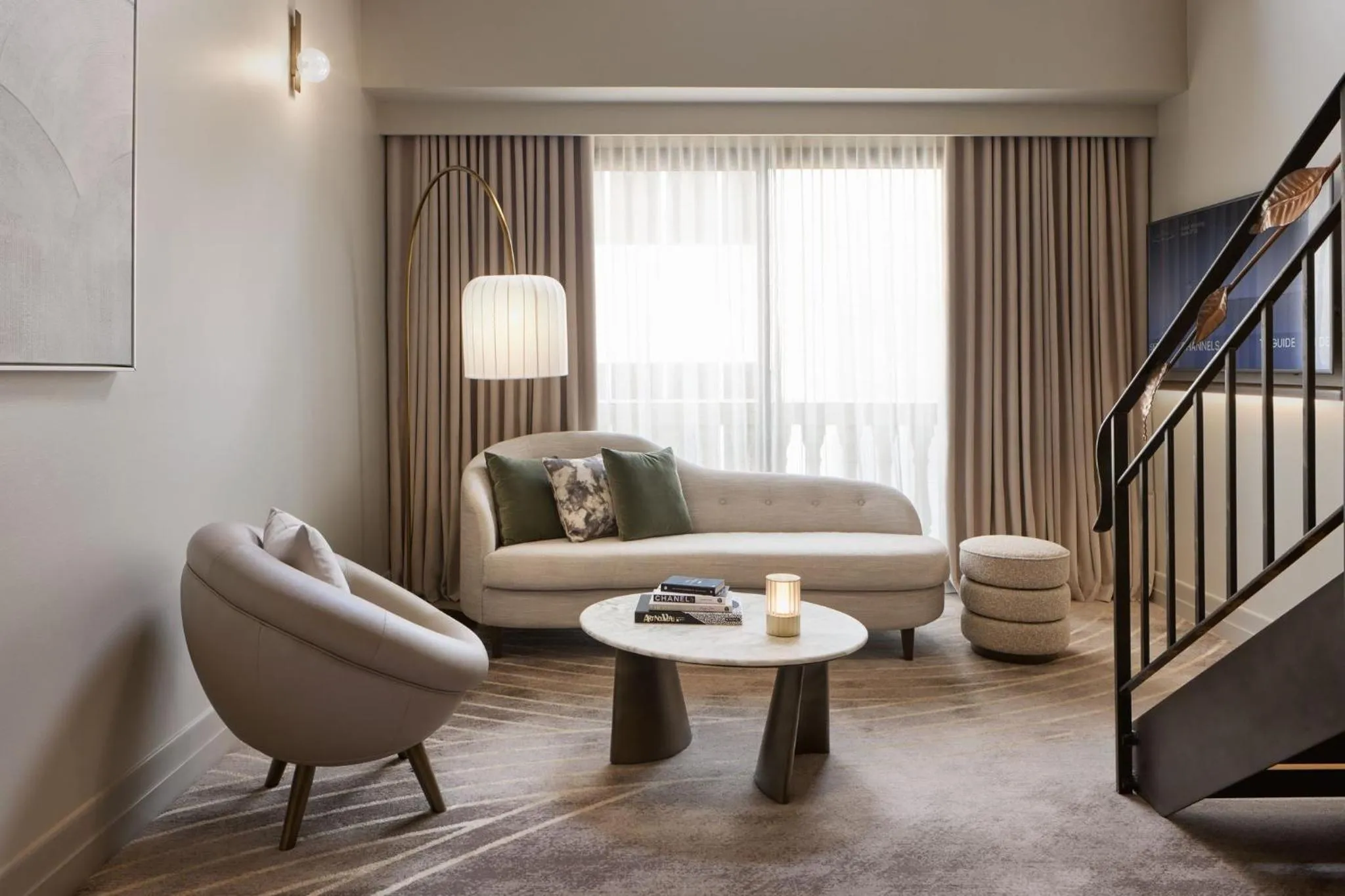 Living room in The Playford Adelaide - MGallery