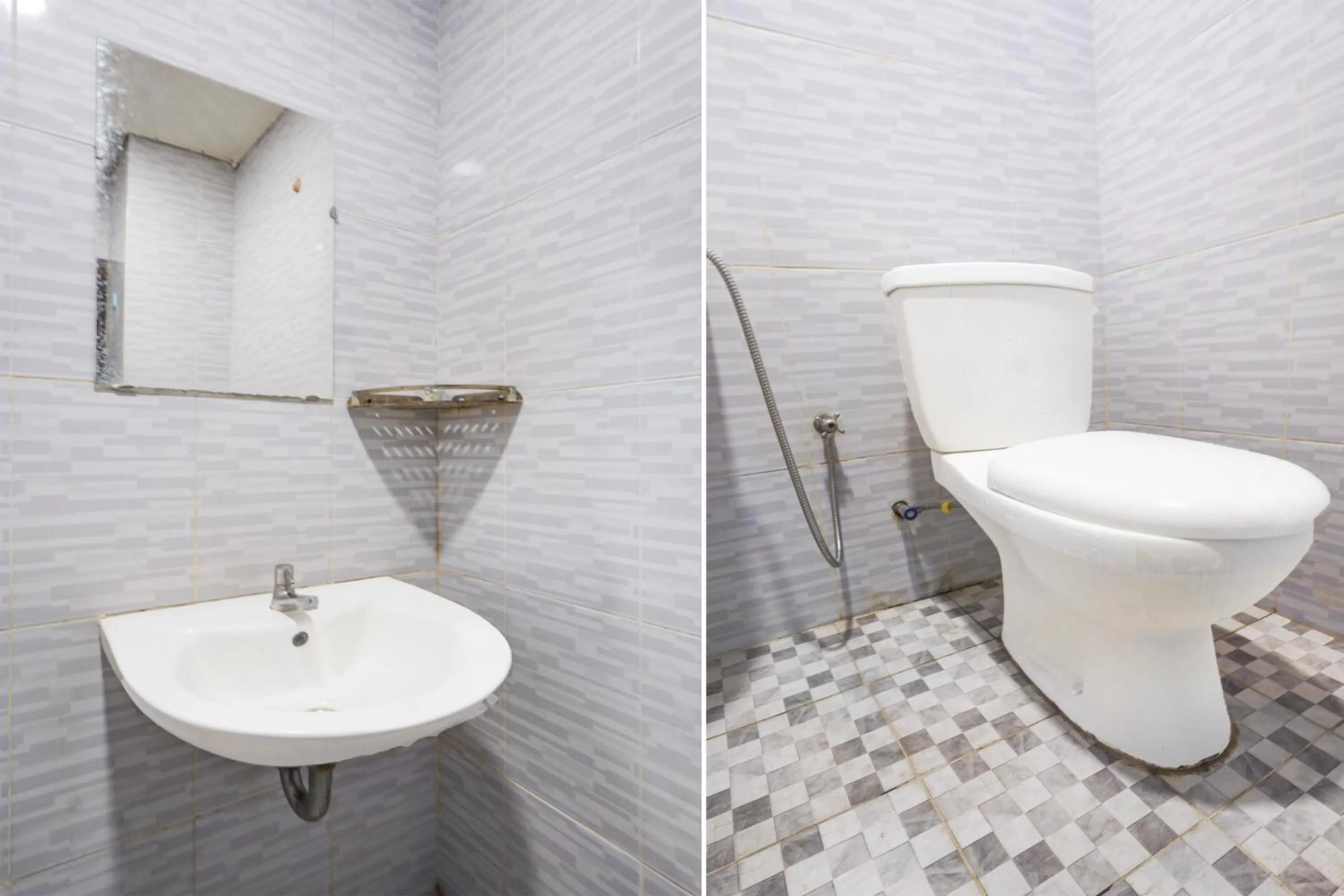 Bathroom in Hotel O Rappocini Near Rsia Paramount