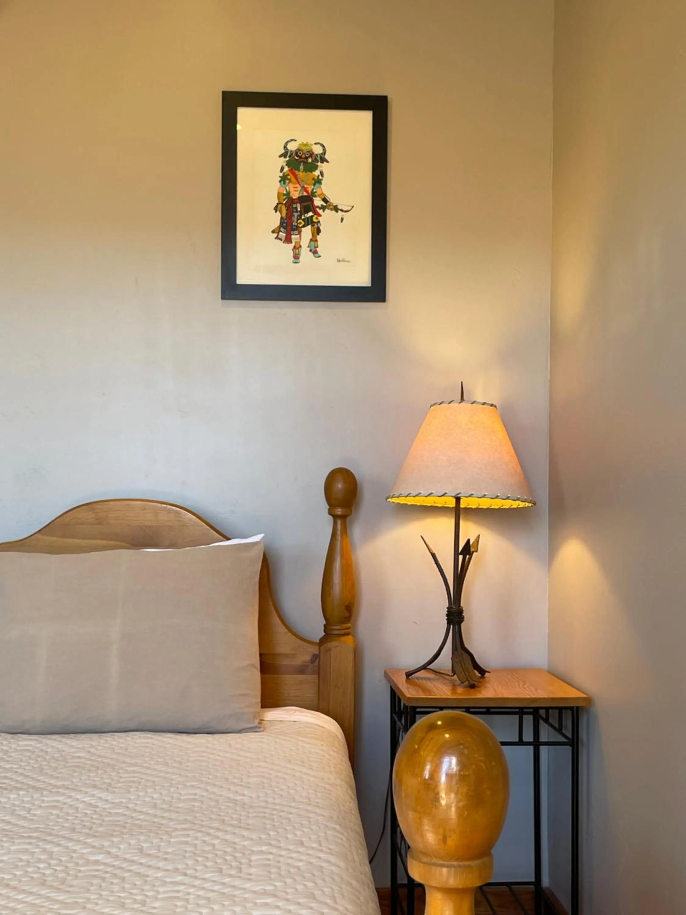 Bed in Lee's Ferry Lodge at Vermilion Cliffs