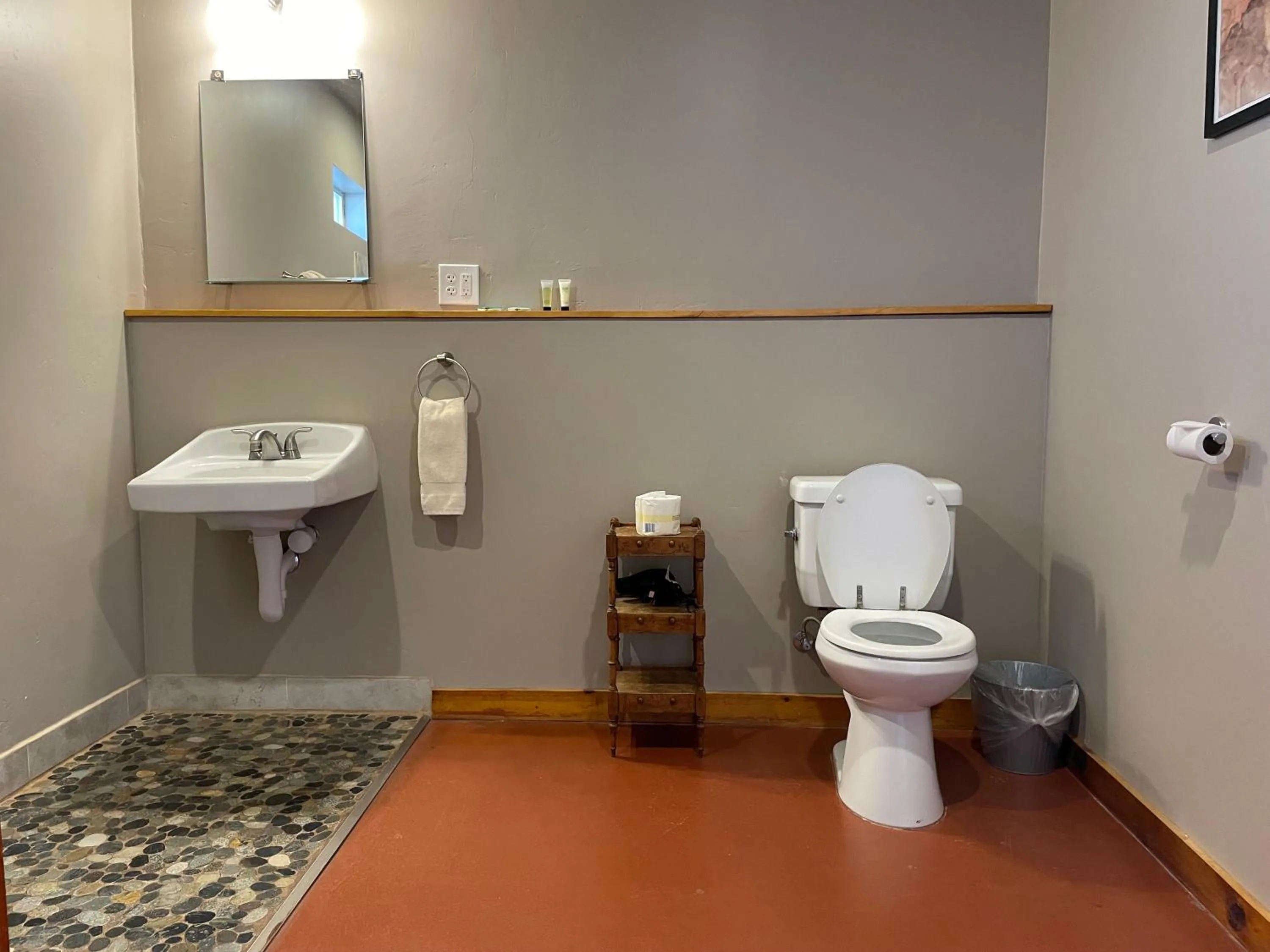 Toilet in Lee's Ferry Lodge at Vermilion Cliffs