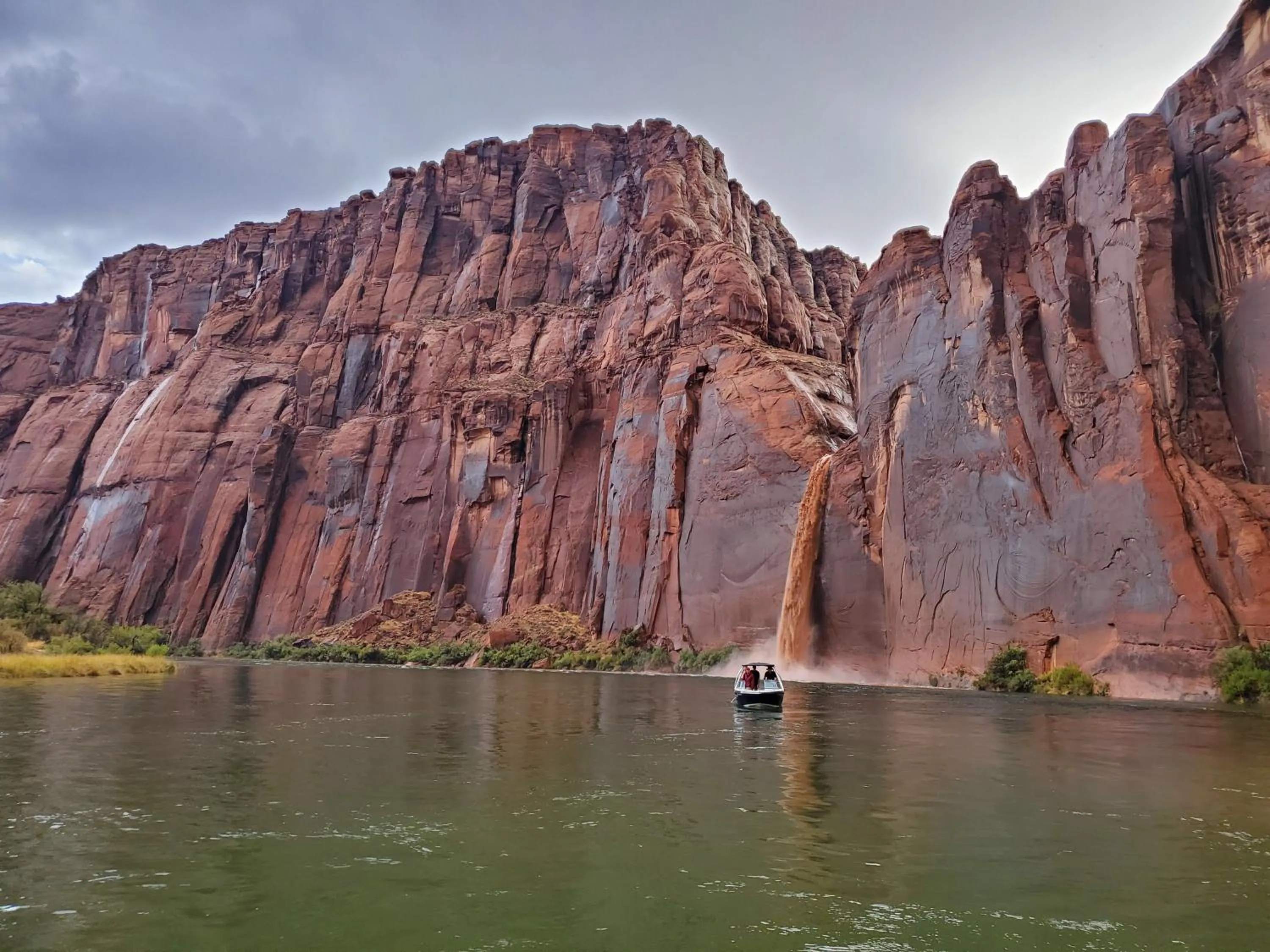 Natural landscape in Lee's Ferry Lodge at Vermilion Cliffs