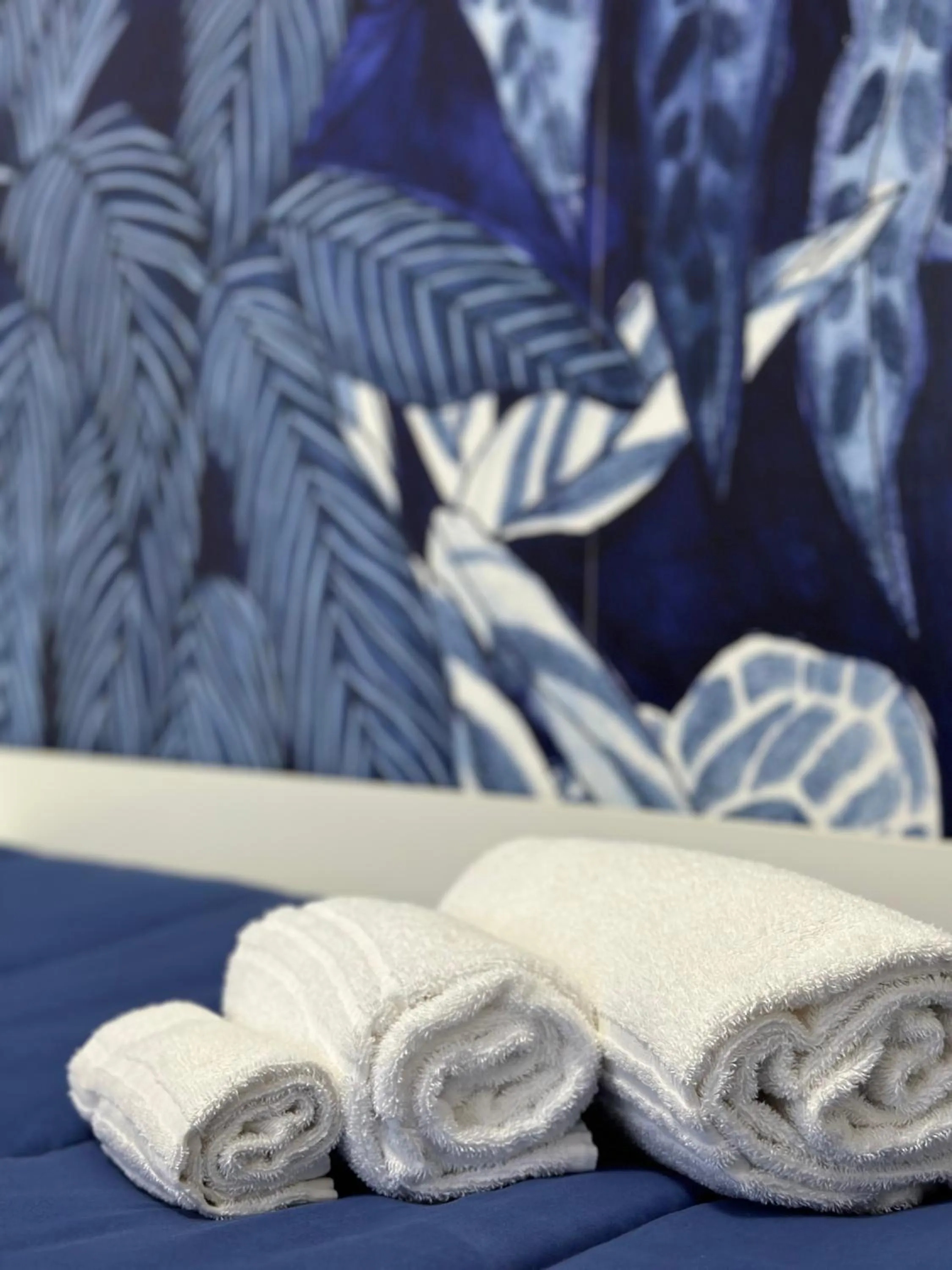 Bed in B&B Napoli's Rooftop