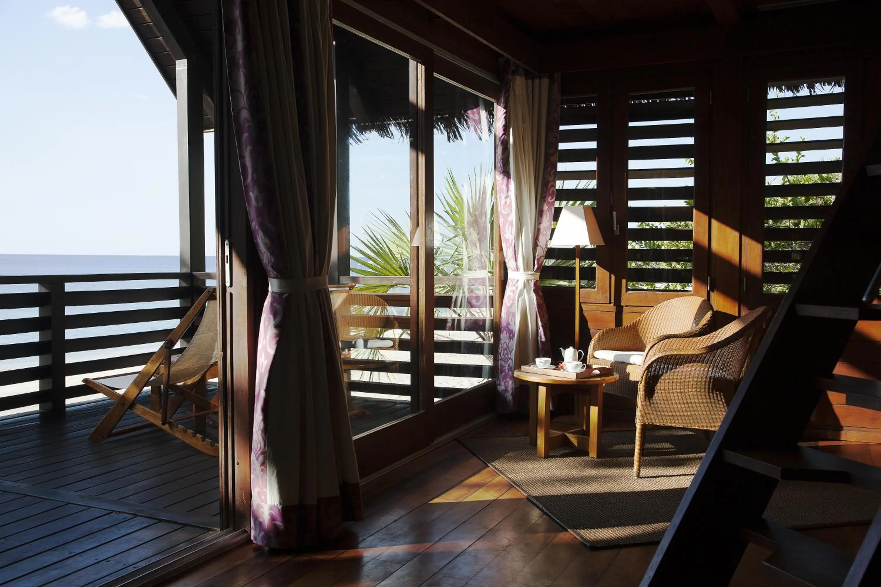 Balcony/Terrace in Anjajavy le Lodge - Relais&Châteaux
