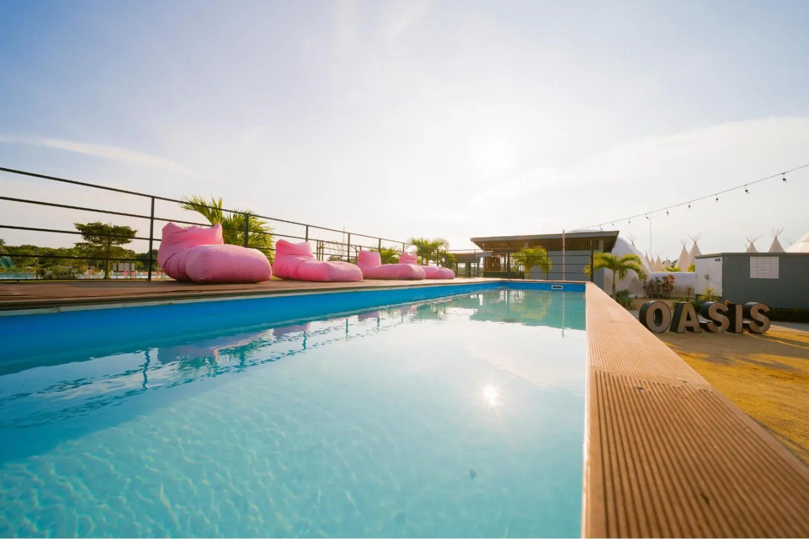 Swimming pool in The ANMON Resort Bintan
