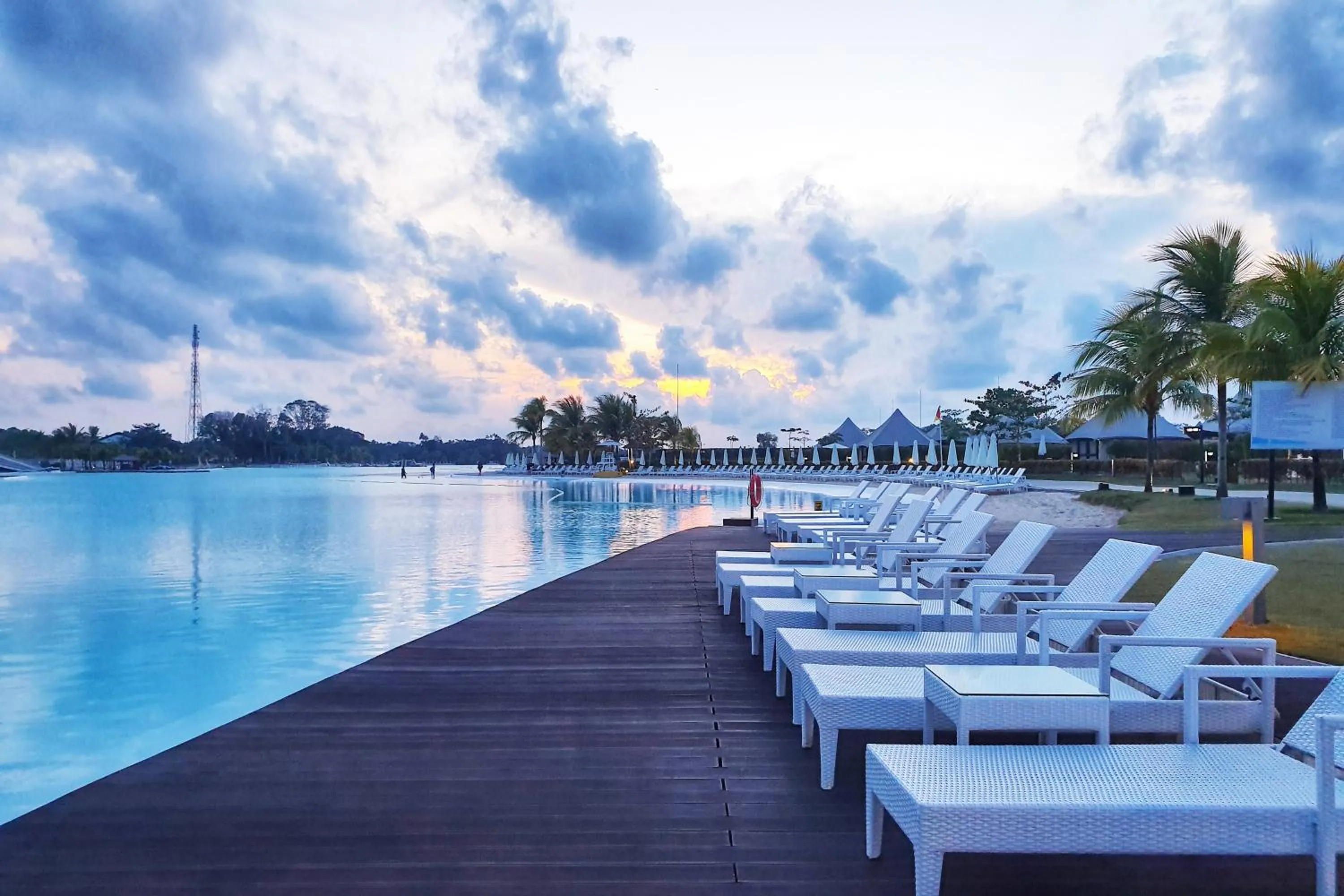 Swimming pool in The ANMON Resort Bintan