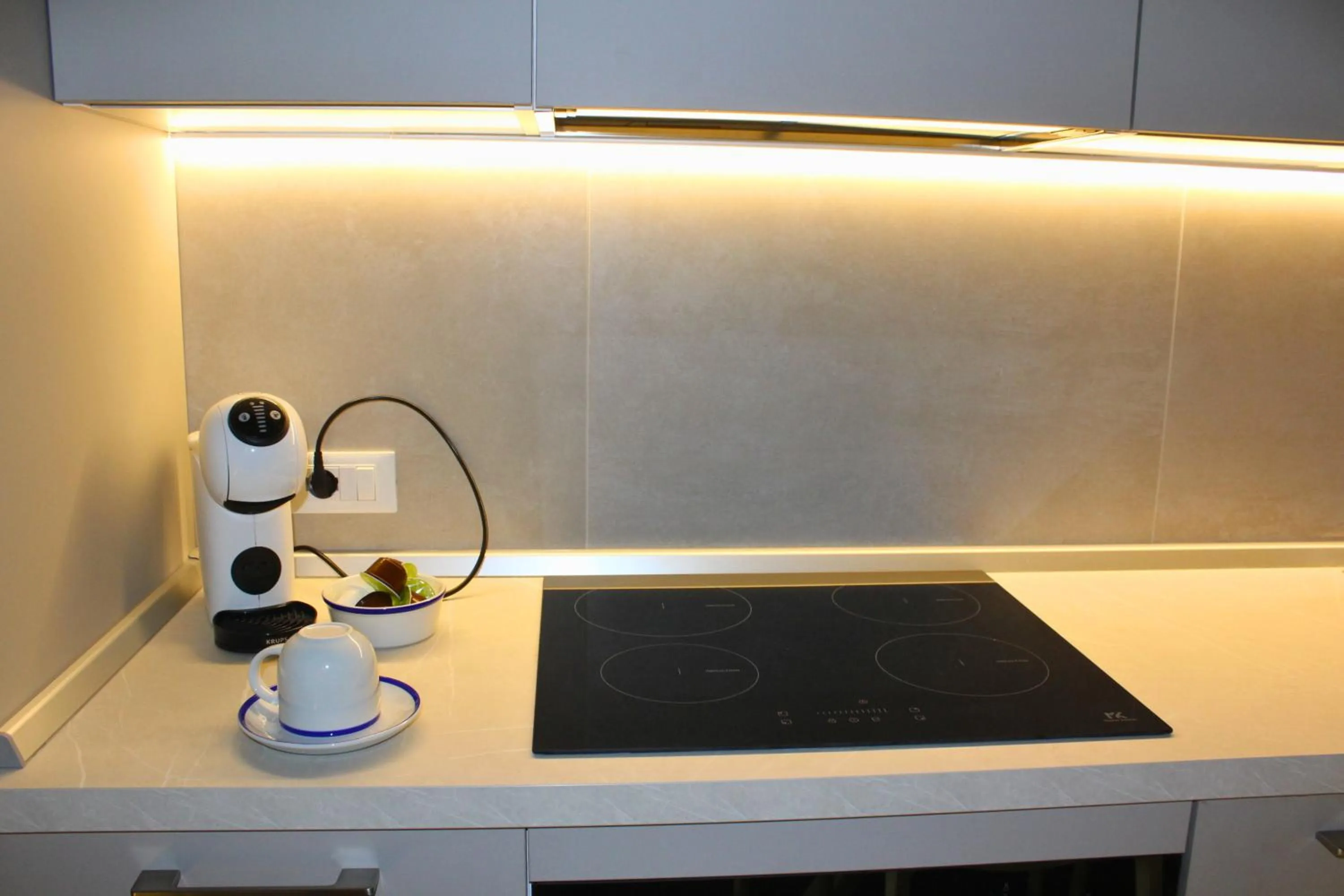 Kitchen or kitchenette in Oblò Apartment