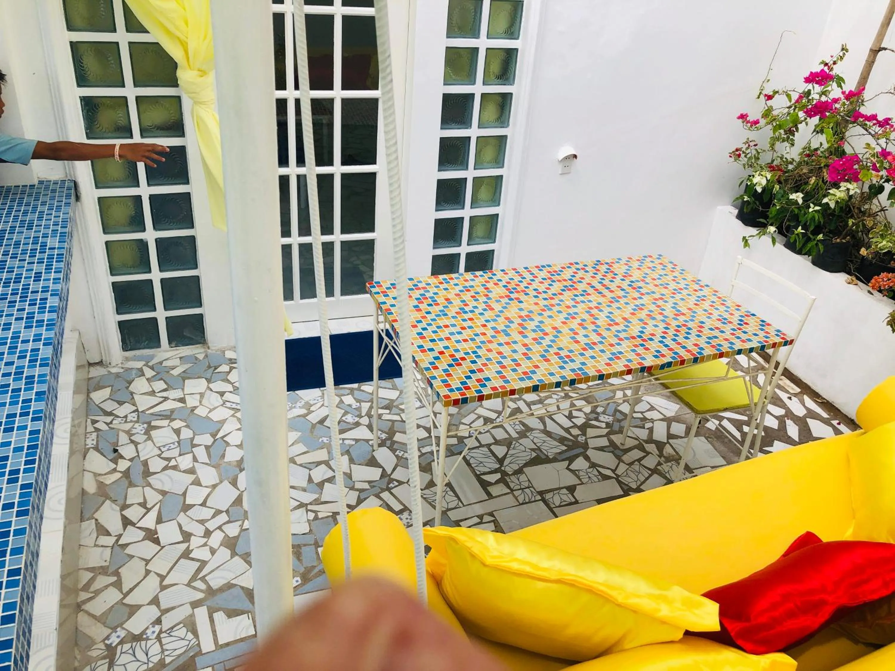 Patio in SweetWater Resort