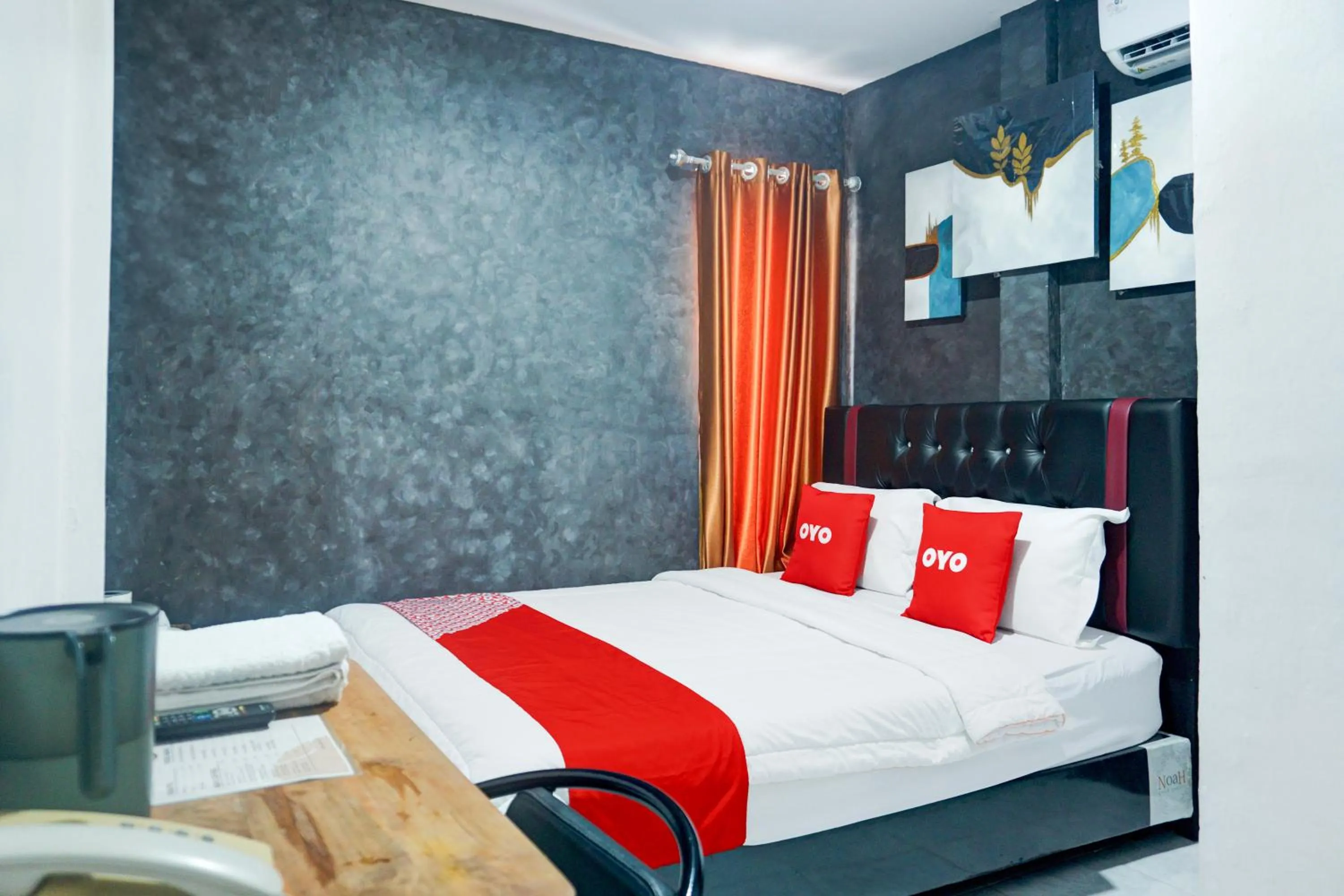 Bed in Hotel O Bandar Lampung Near Gor Saburai Formerly Omah Anakku