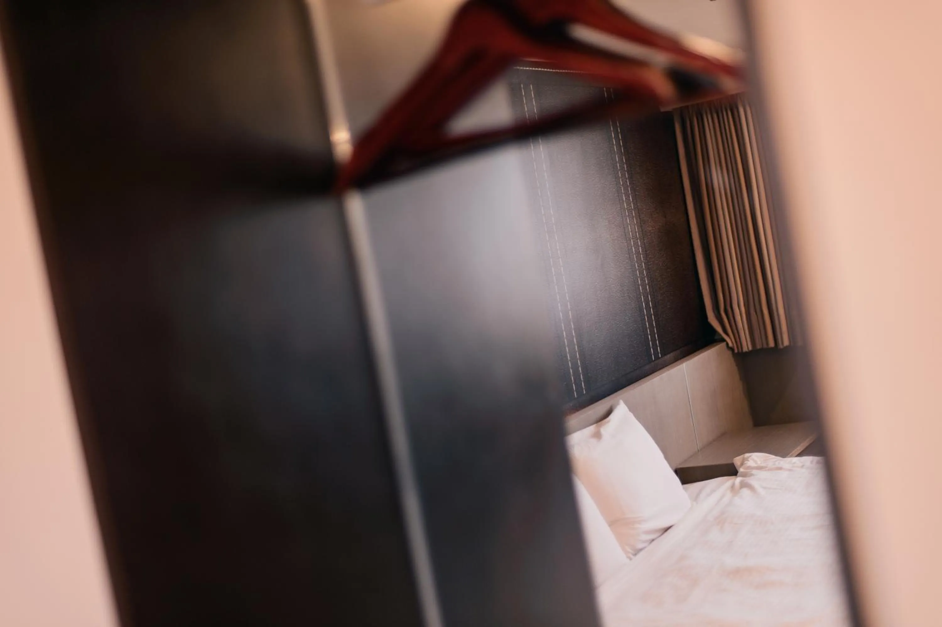 Decorative detail, Bed in KIWI-Taichung Station Branch 1