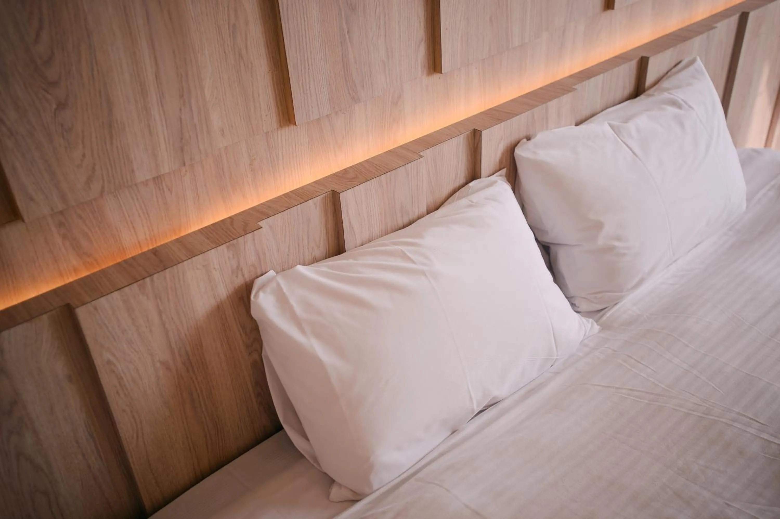 Decorative detail, Bed in KIWI-Taichung Station Branch 1