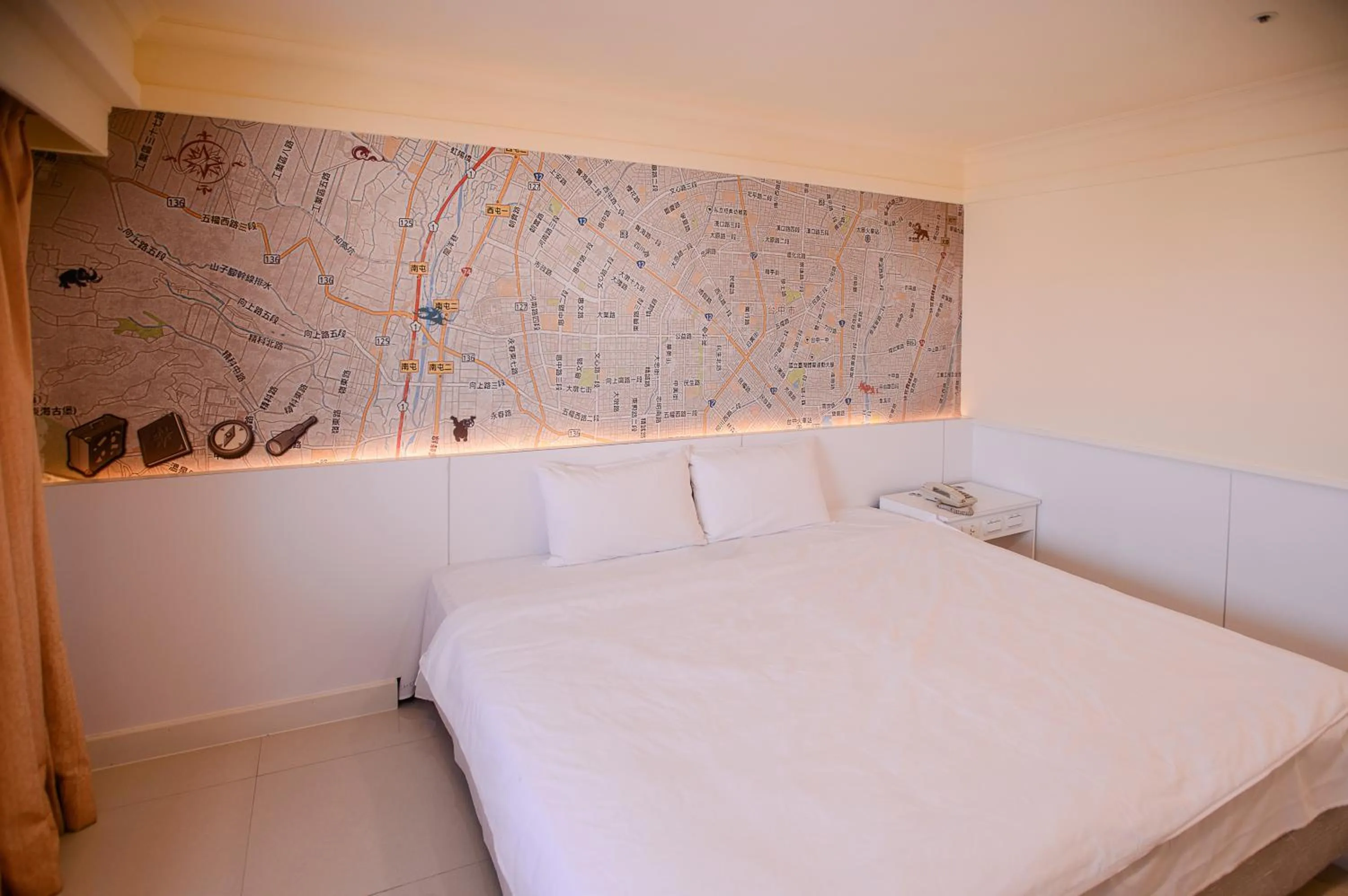 Bed in KIWI-Taichung Station Branch 1