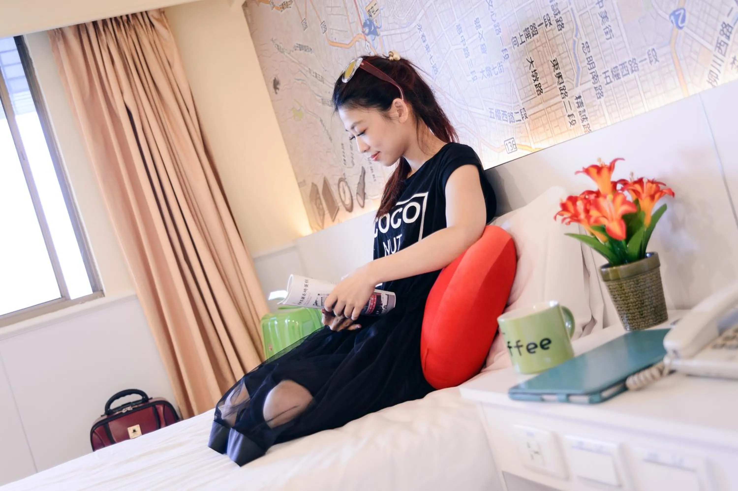 Guests in KIWI-Taichung Station Branch 1