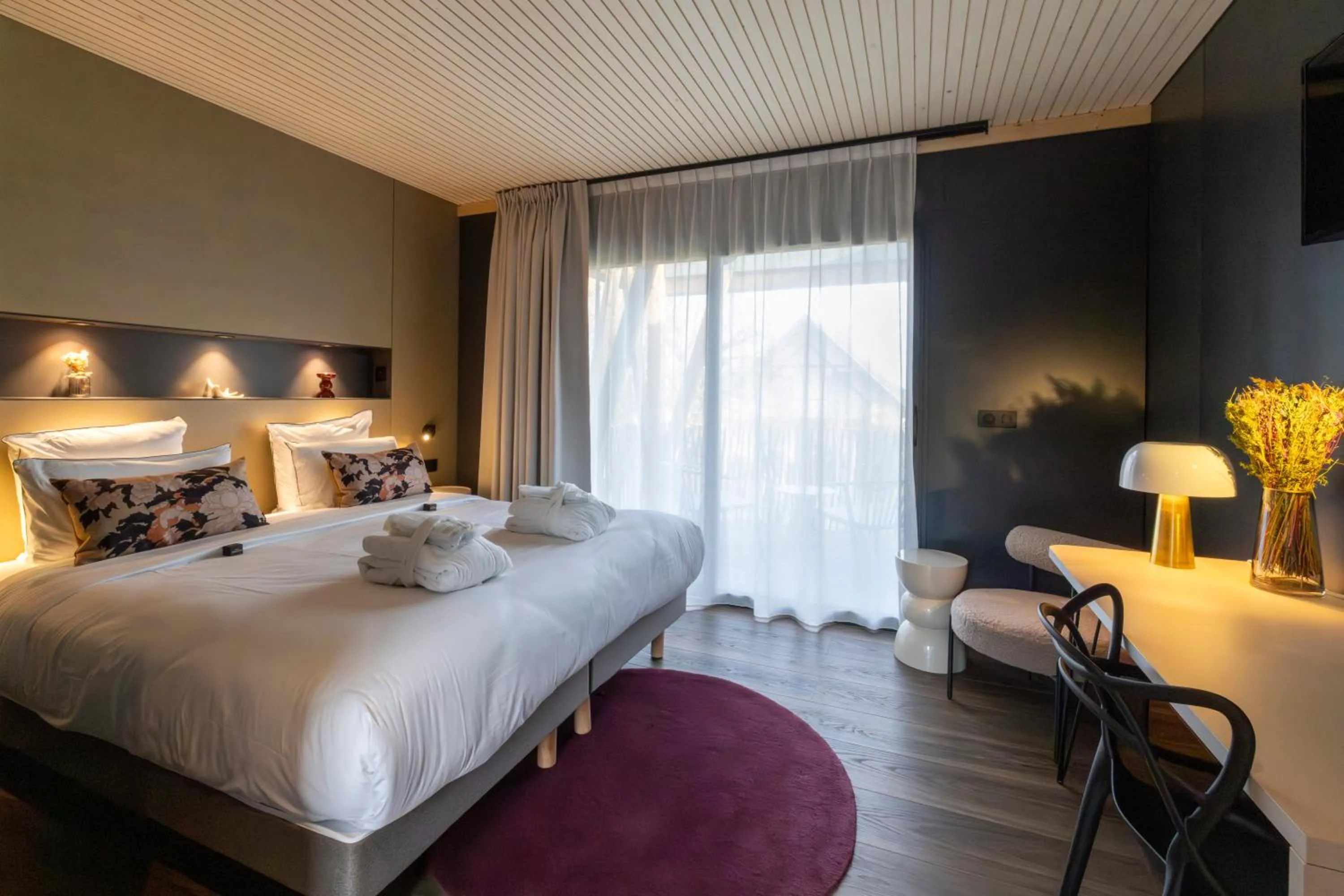 Bed in James Vignoble Hôtel, Eguisheim