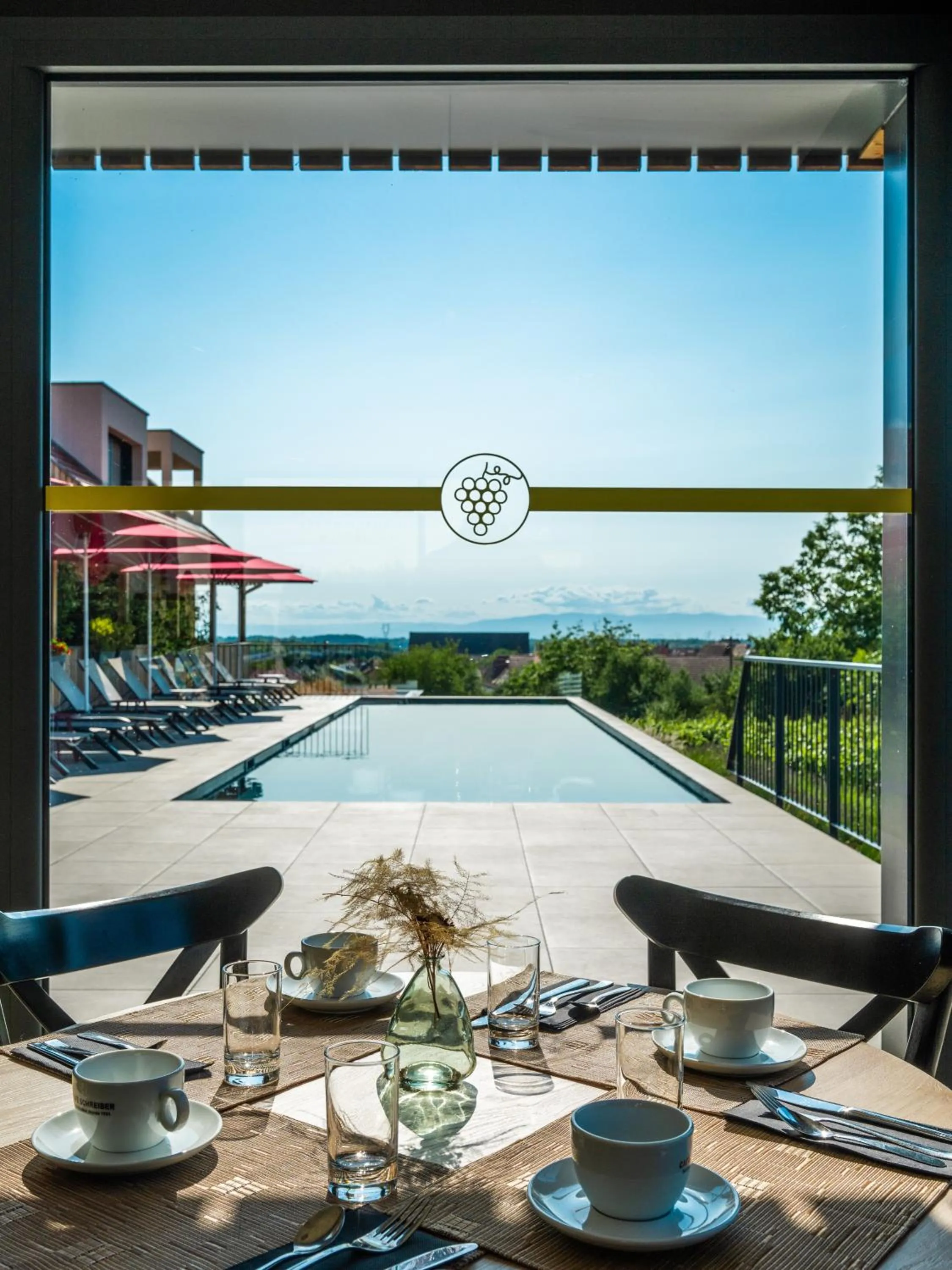 Natural landscape in James Vignoble Hôtel, Eguisheim