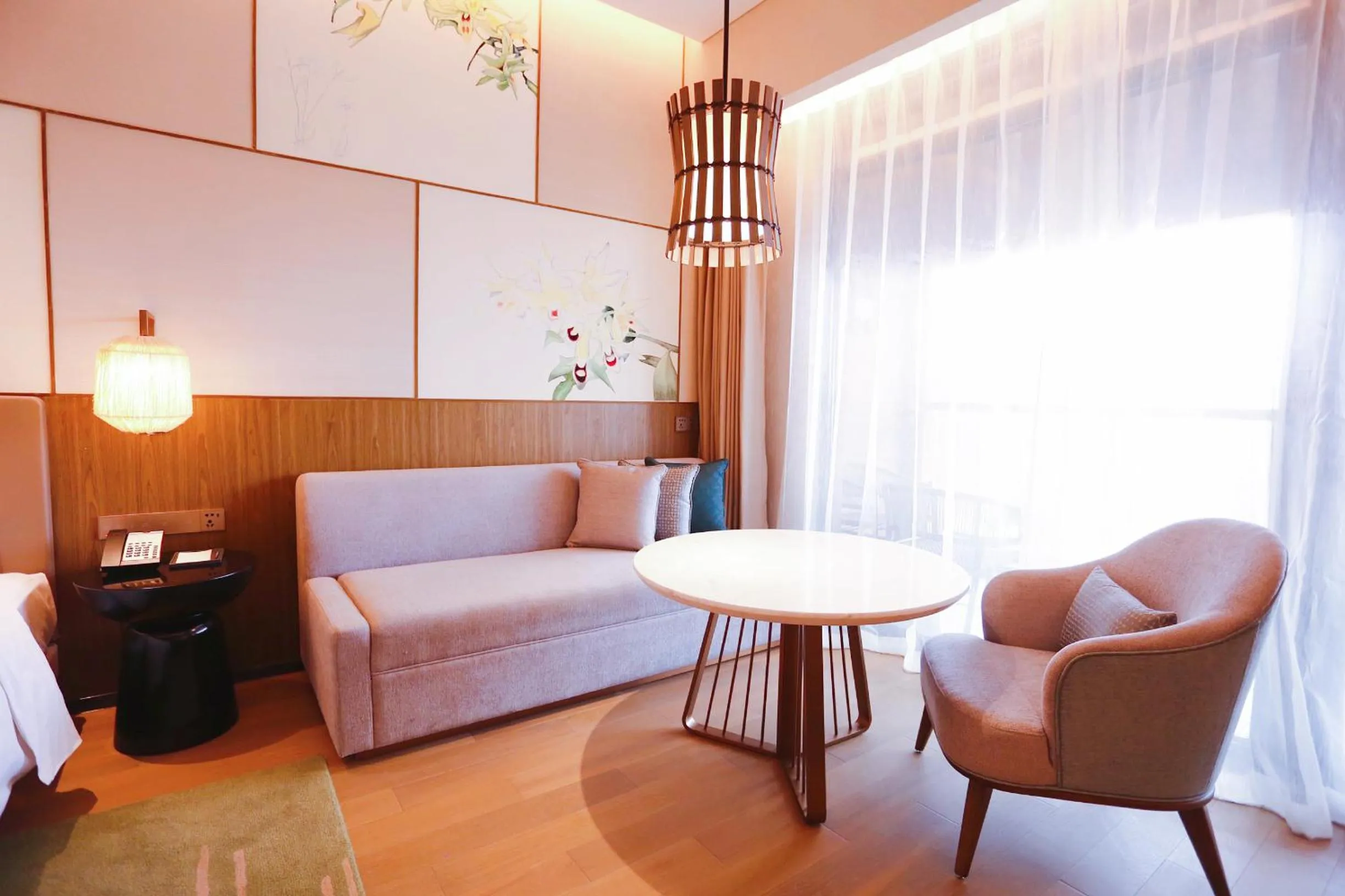 Seating area in Hyatt Regency Beijing Shiyuan