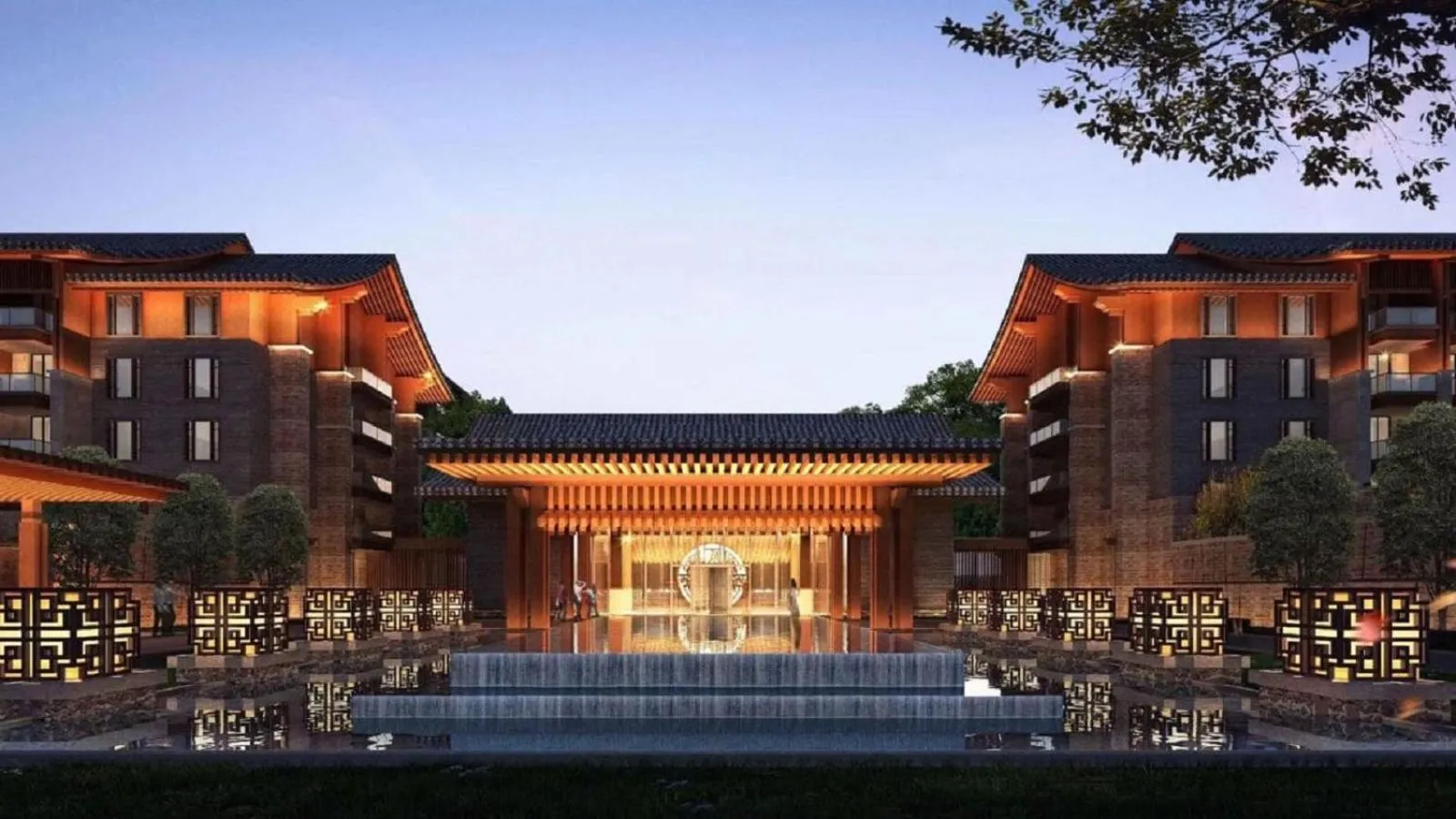 Property building in Hyatt Regency Beijing Shiyuan