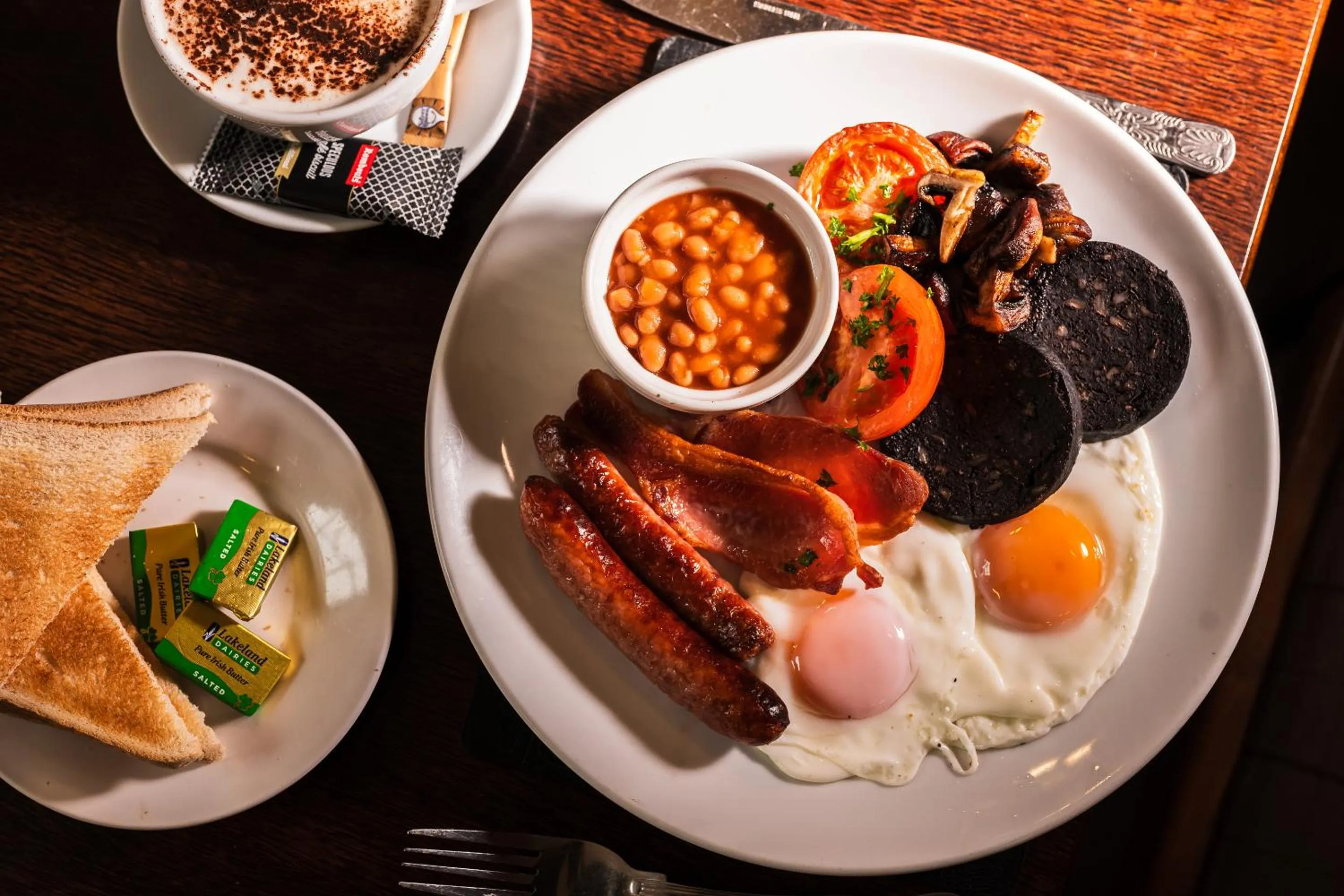 Food and drinks in Royal Oak Hotel, Garstang