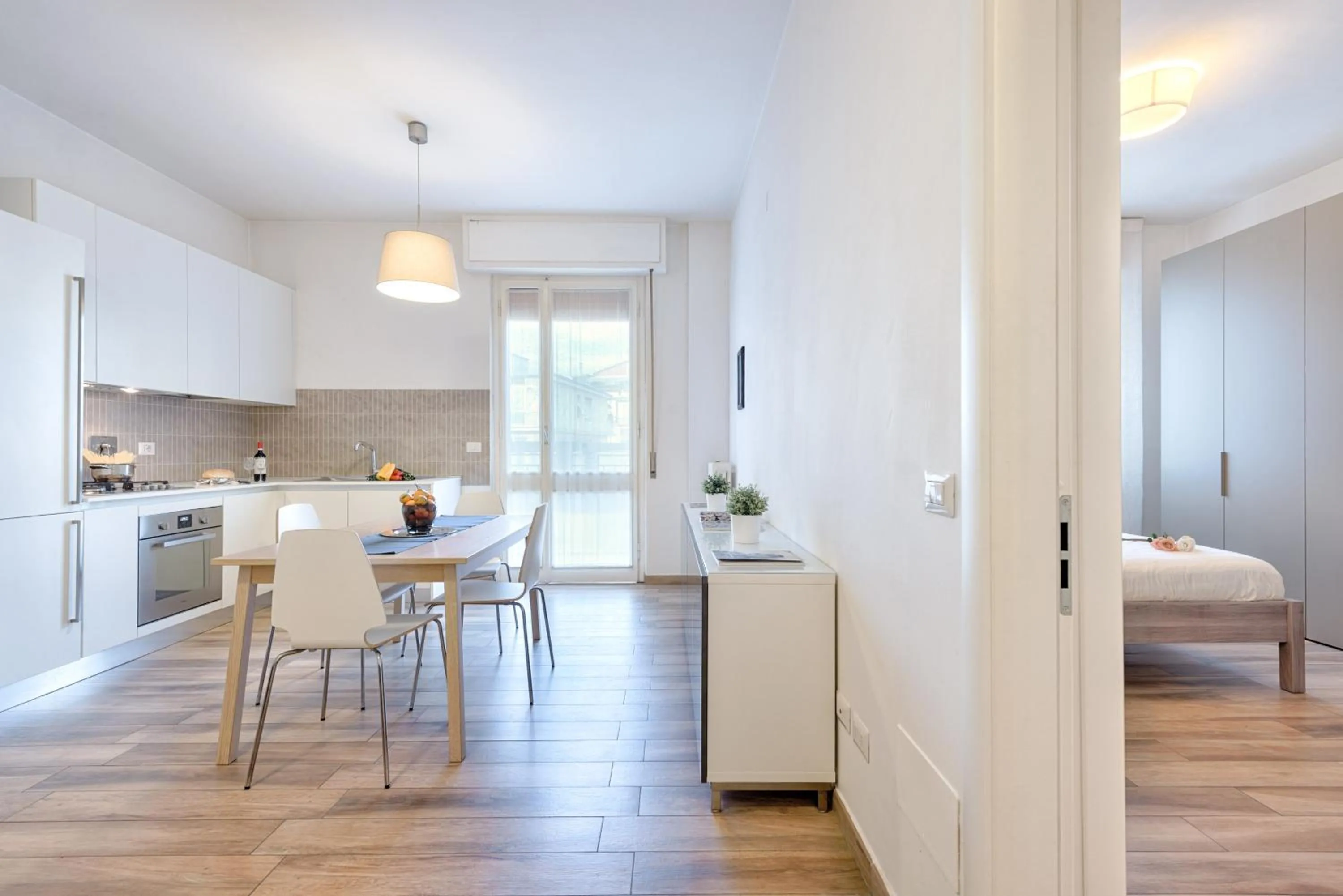 Kitchen or kitchenette in Polo Universitario apartment by Mmega