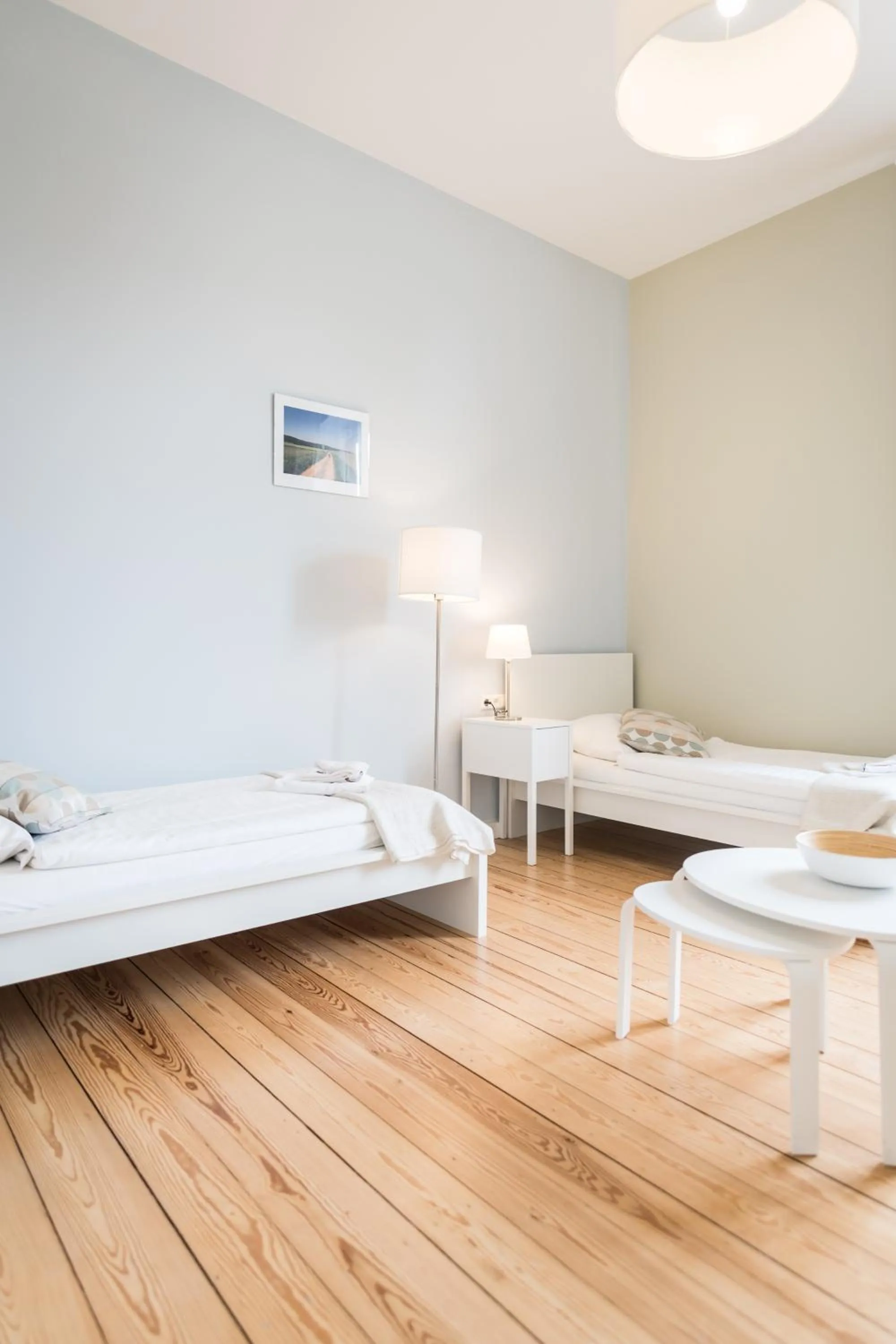 Photo of the whole room, Bed in Johanniterhaus Wittenberg