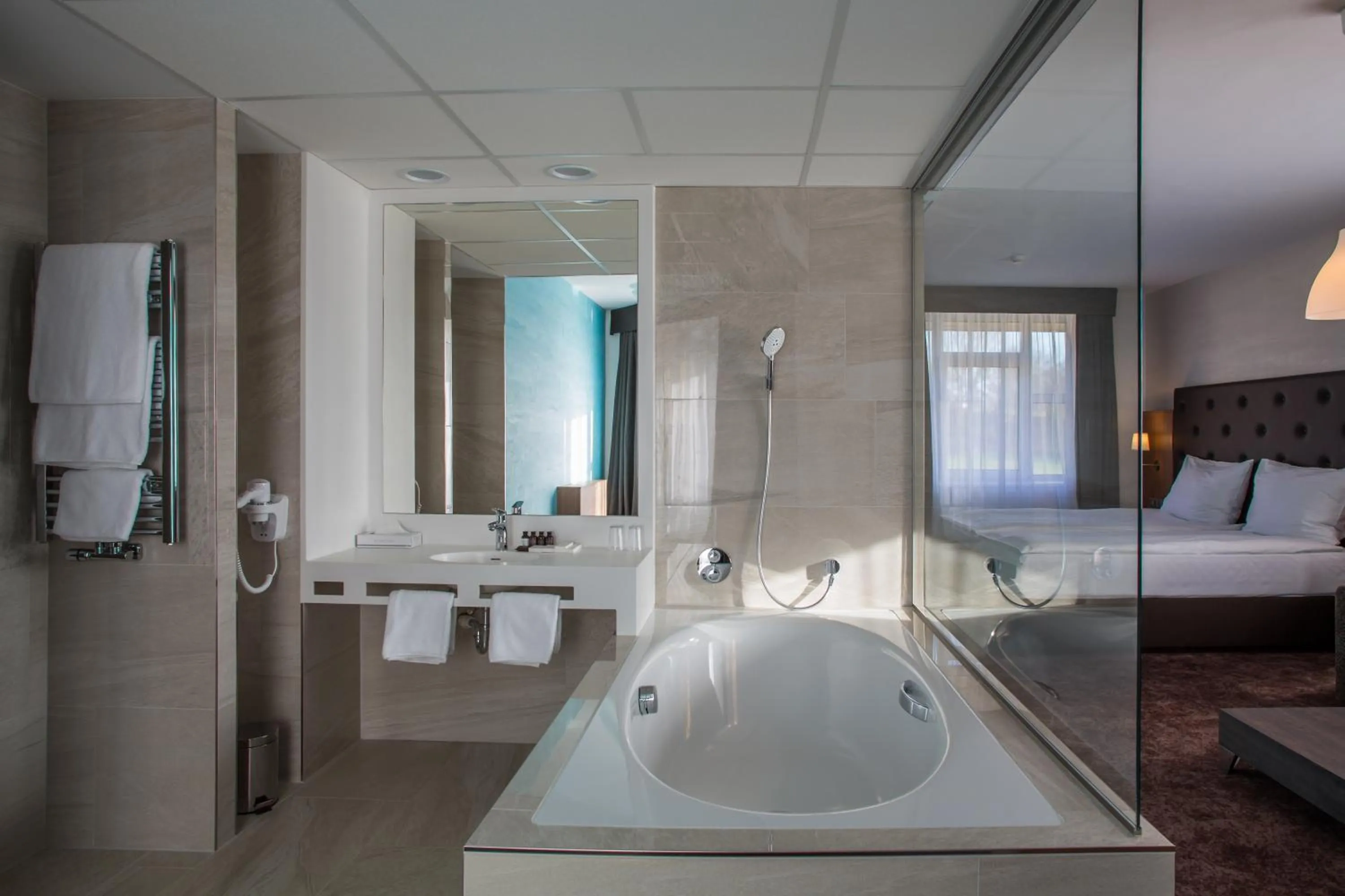 Bathroom in Hotel Galatea