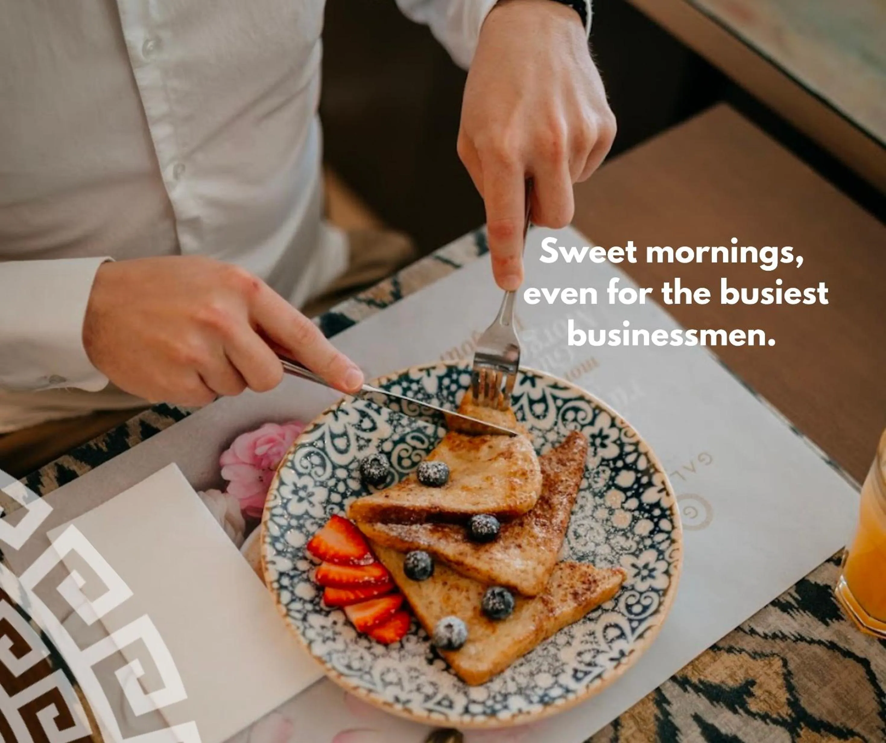 Breakfast in Hotel Galatea