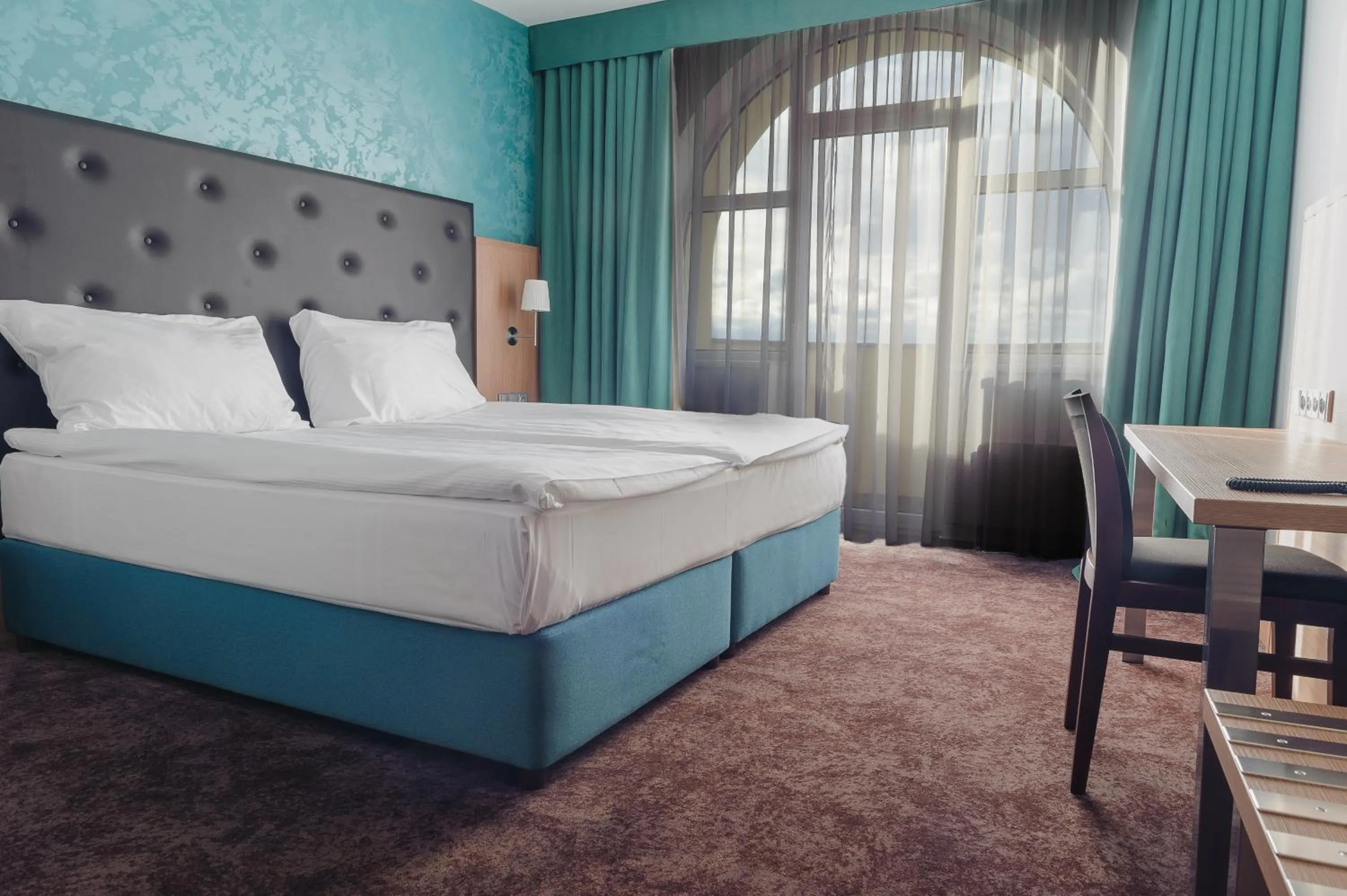 Bedroom, Bed in Hotel Galatea