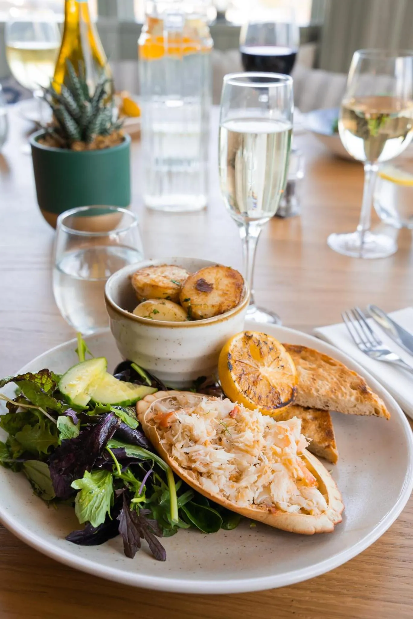 Food and drinks in Cliftonville Hotel