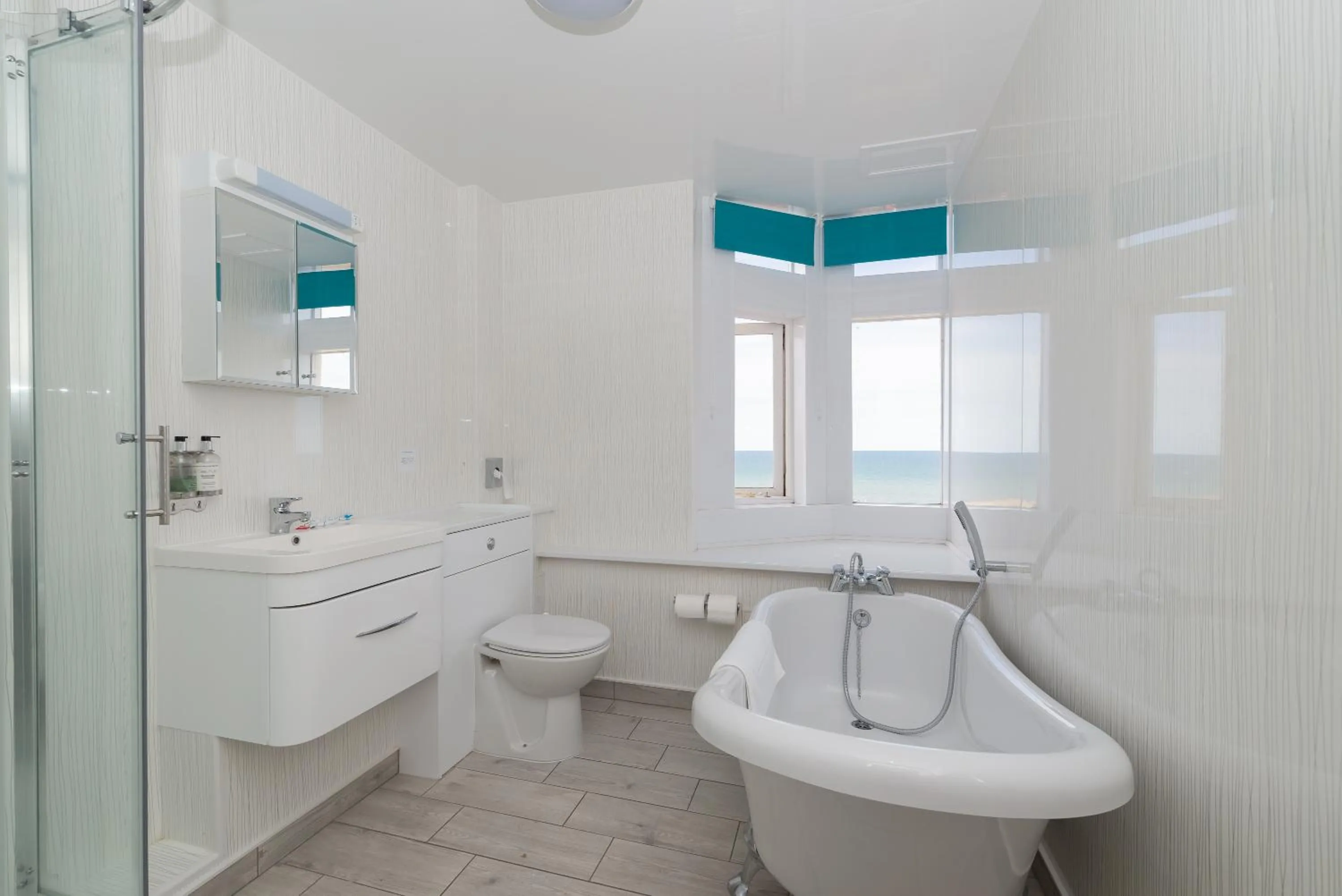 Shower in Cliftonville Hotel