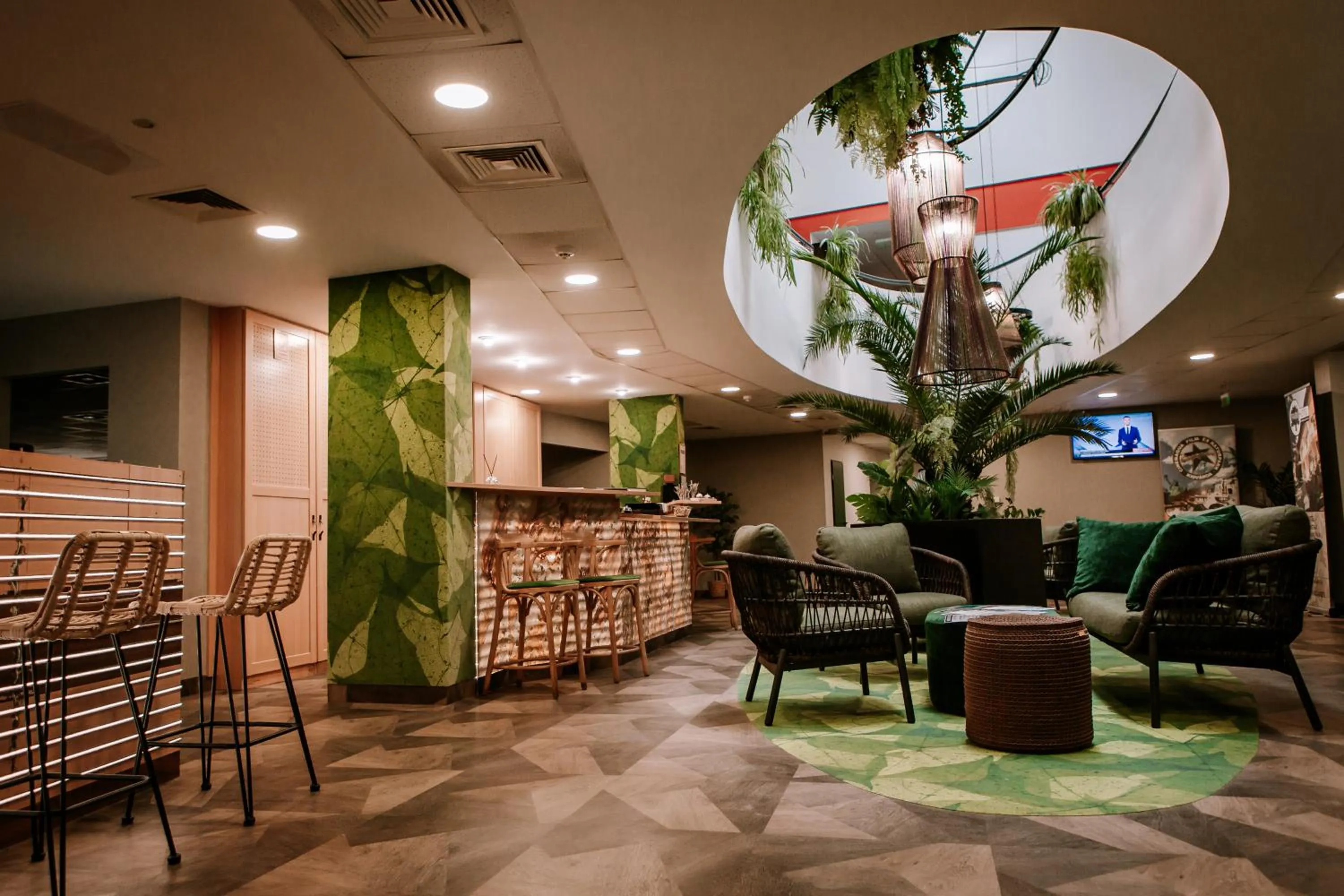 Lobby or reception in Park Hotel Sóstó