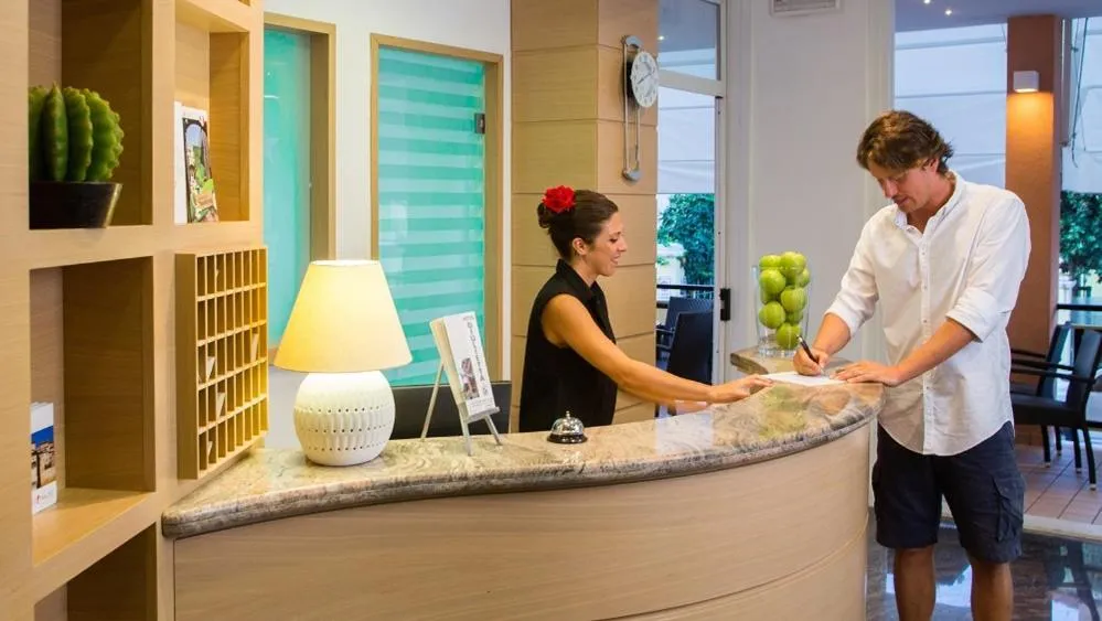 Lobby or reception in Hotel Giulietta