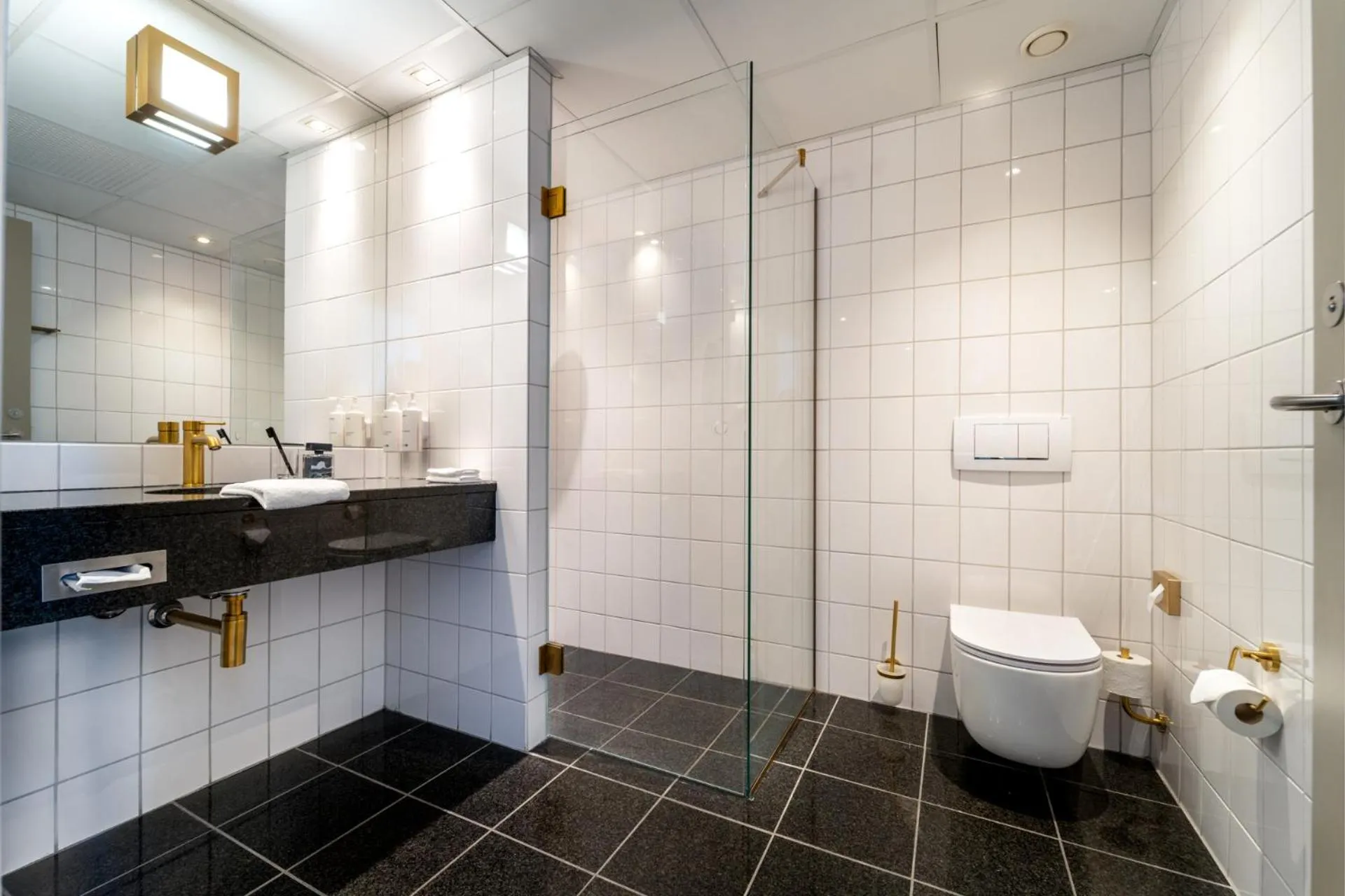 Shower in Radisson Hotel Papirfabrikken Silkeborg