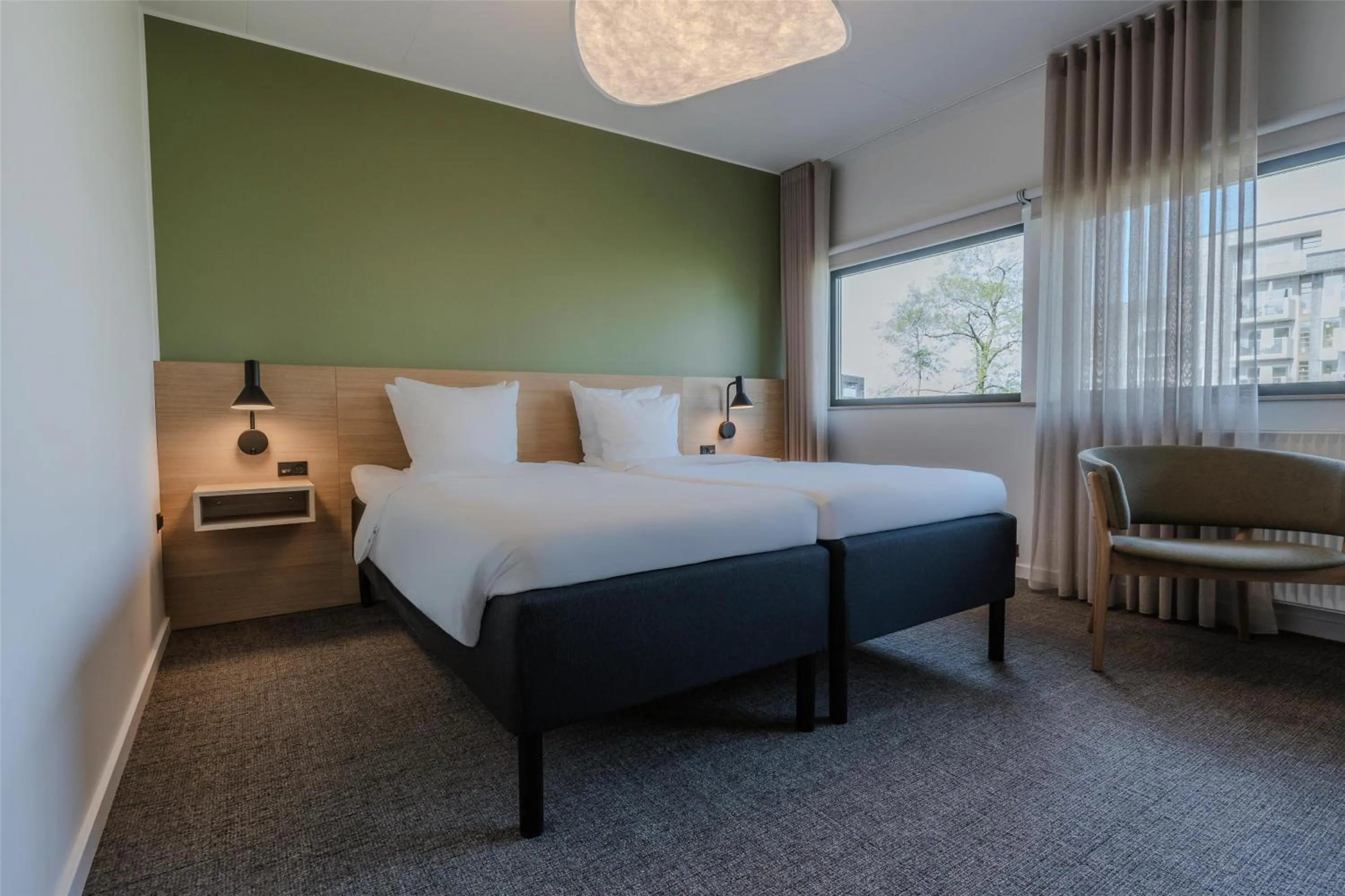 Bedroom, Bed in Radisson Hotel Papirfabrikken Silkeborg