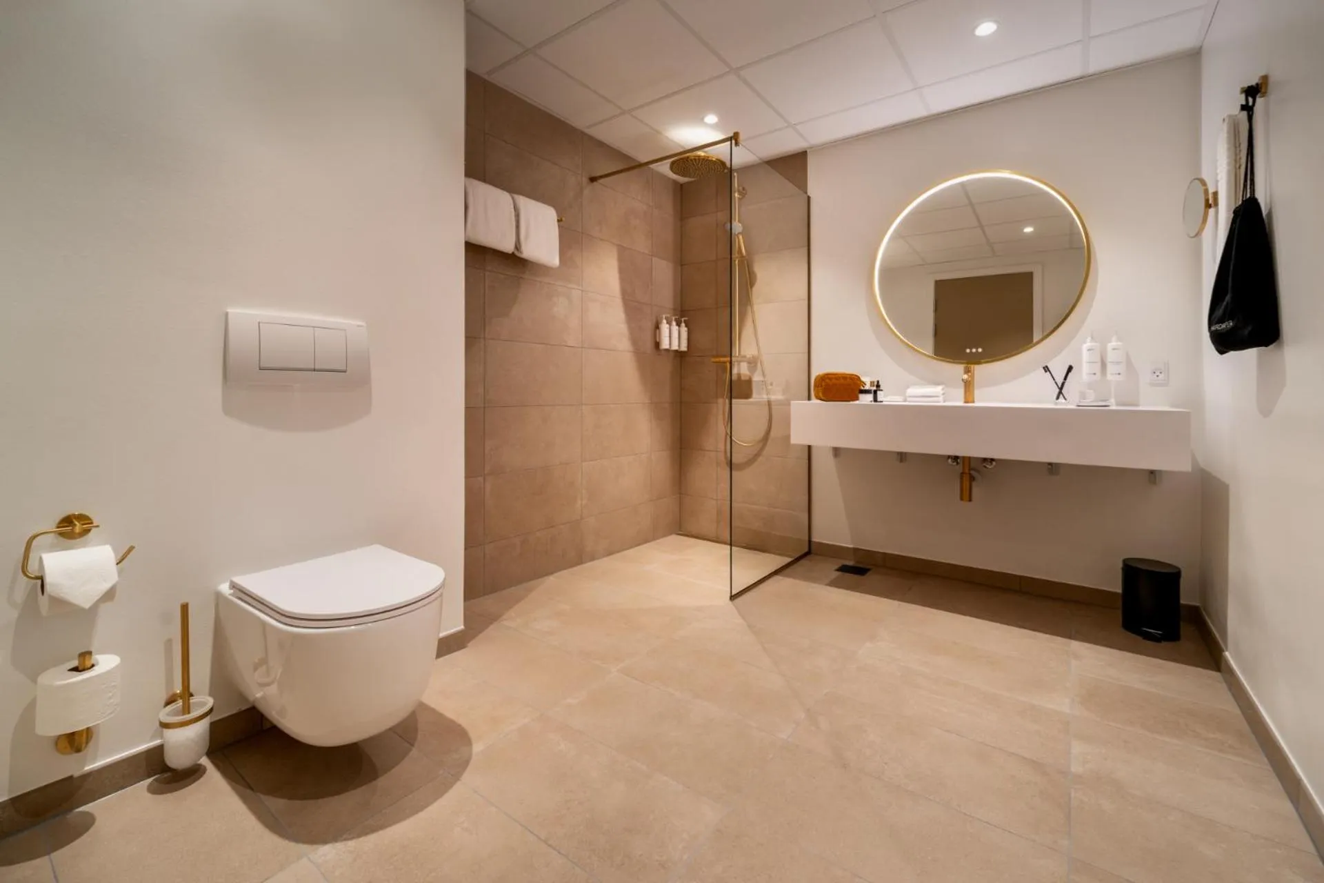 Toilet in Radisson Hotel Papirfabrikken Silkeborg