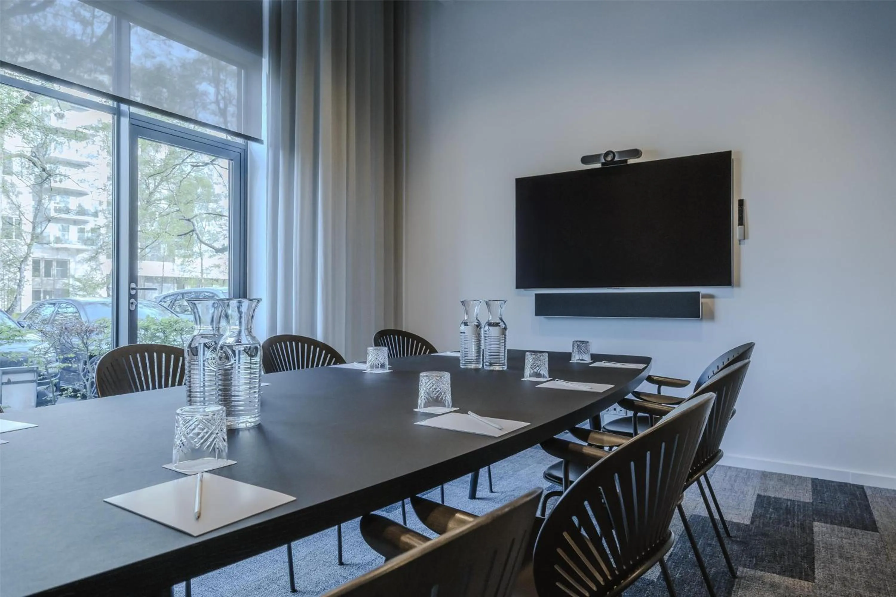 Meeting/conference room in Radisson Hotel Papirfabrikken Silkeborg