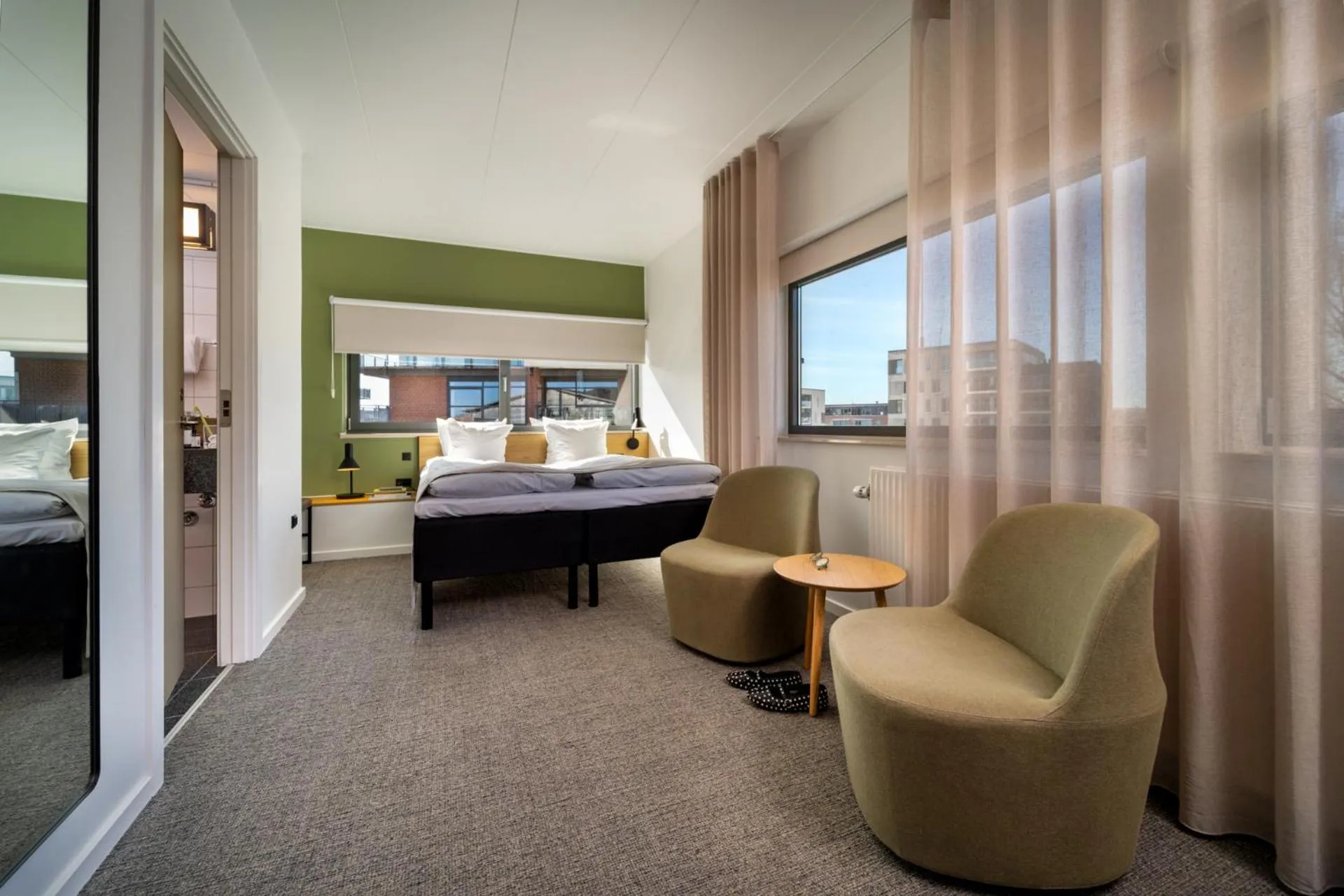 Bed in Radisson Hotel Papirfabrikken Silkeborg