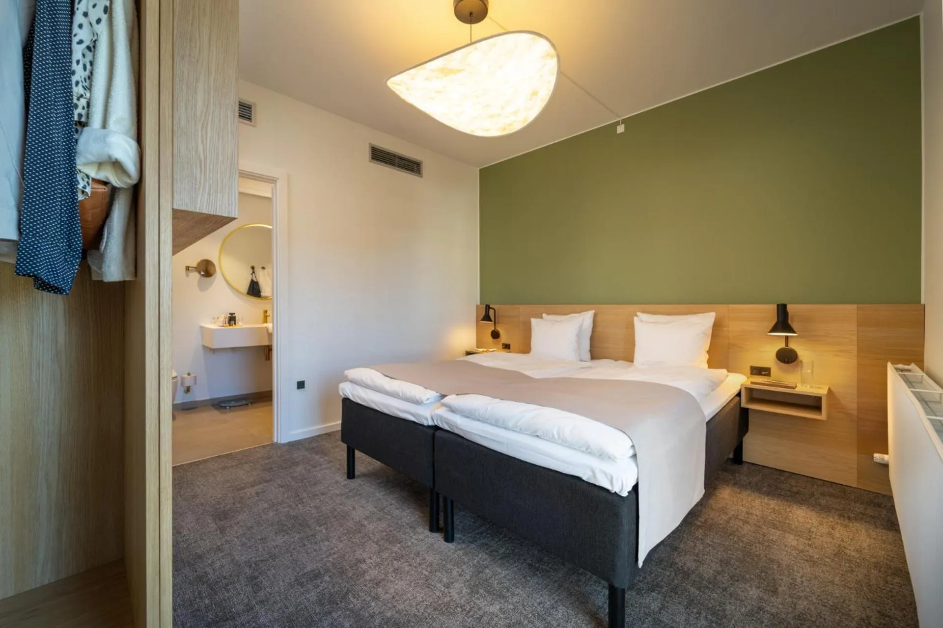 Bed in Radisson Hotel Papirfabrikken Silkeborg