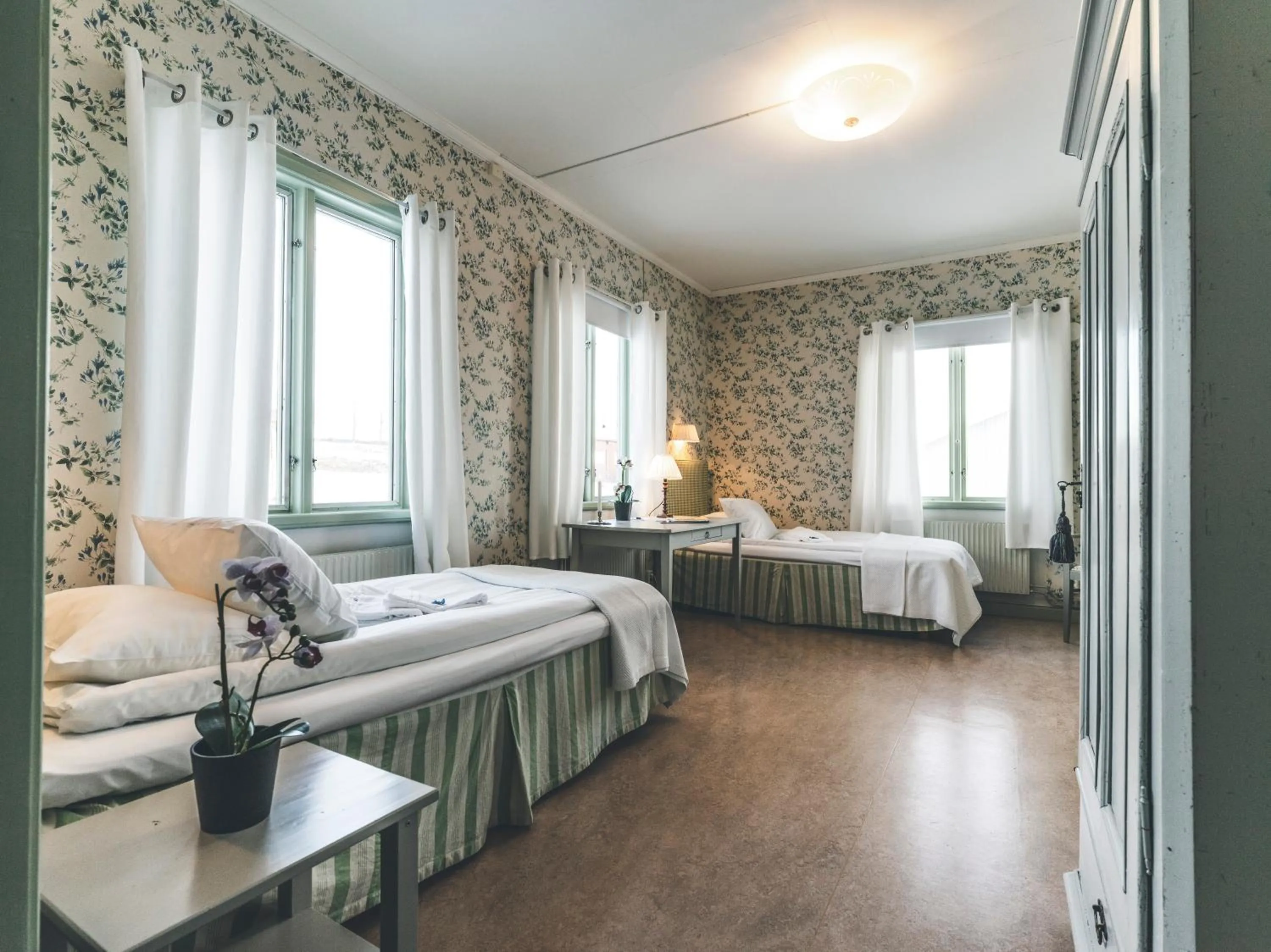 Bed in Wångens Wärdshus