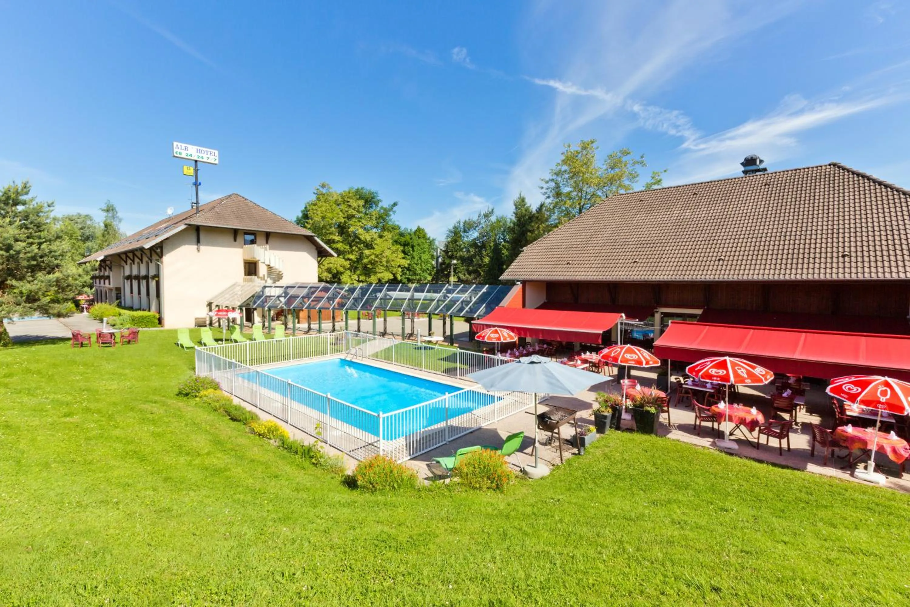 Day in Logis Albhotel Grill