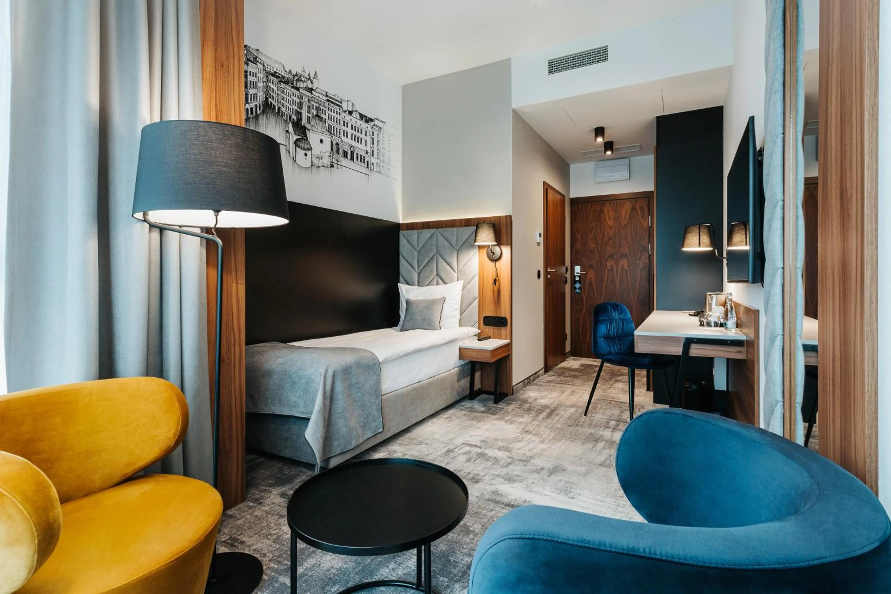 Photo of the whole room, Bed in Focus Hotel Premium Kraków