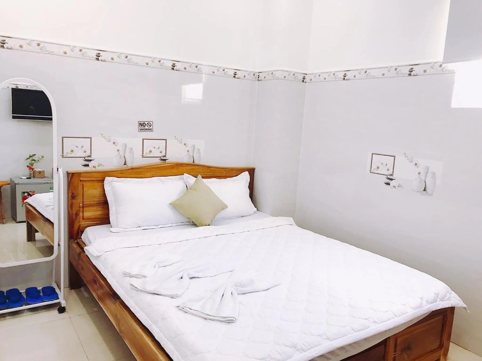 Bed in Hotel thanh vinh