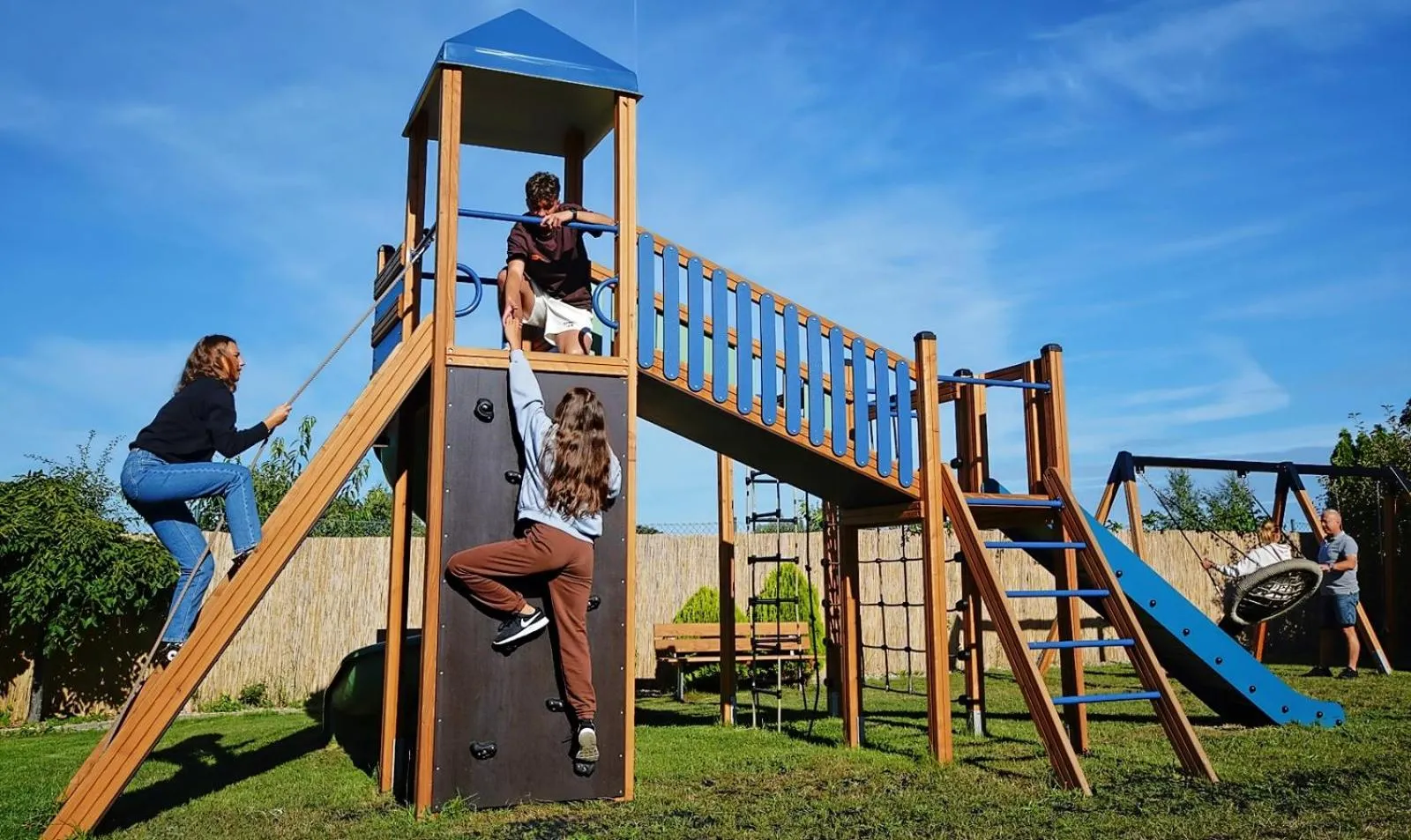 Children play ground in Amberia