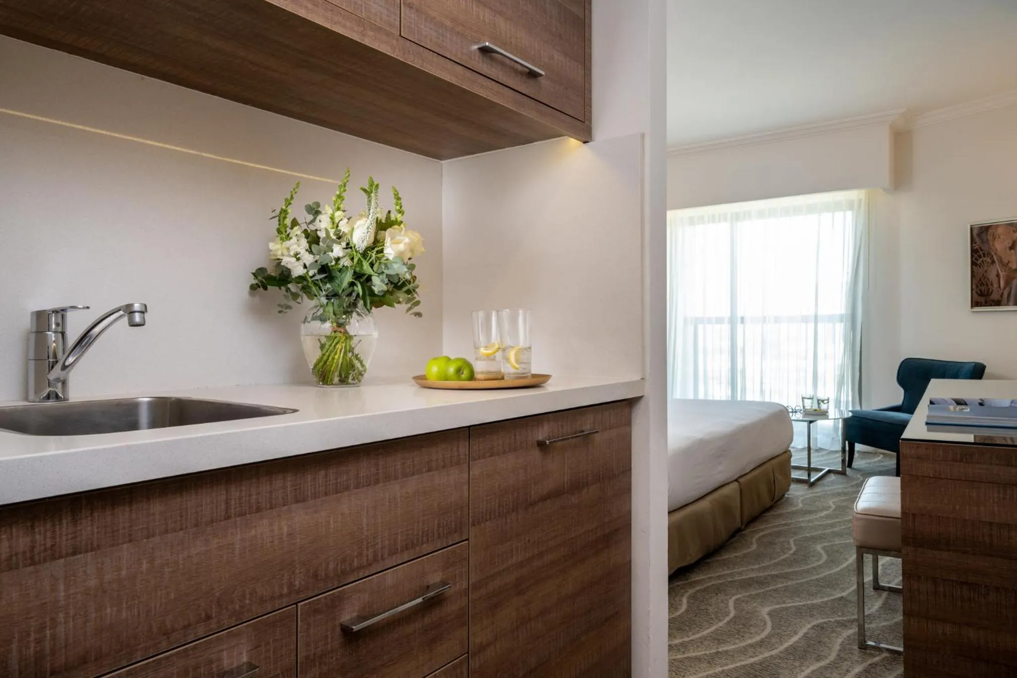 Kitchen or kitchenette in Queen of Sheba Eilat