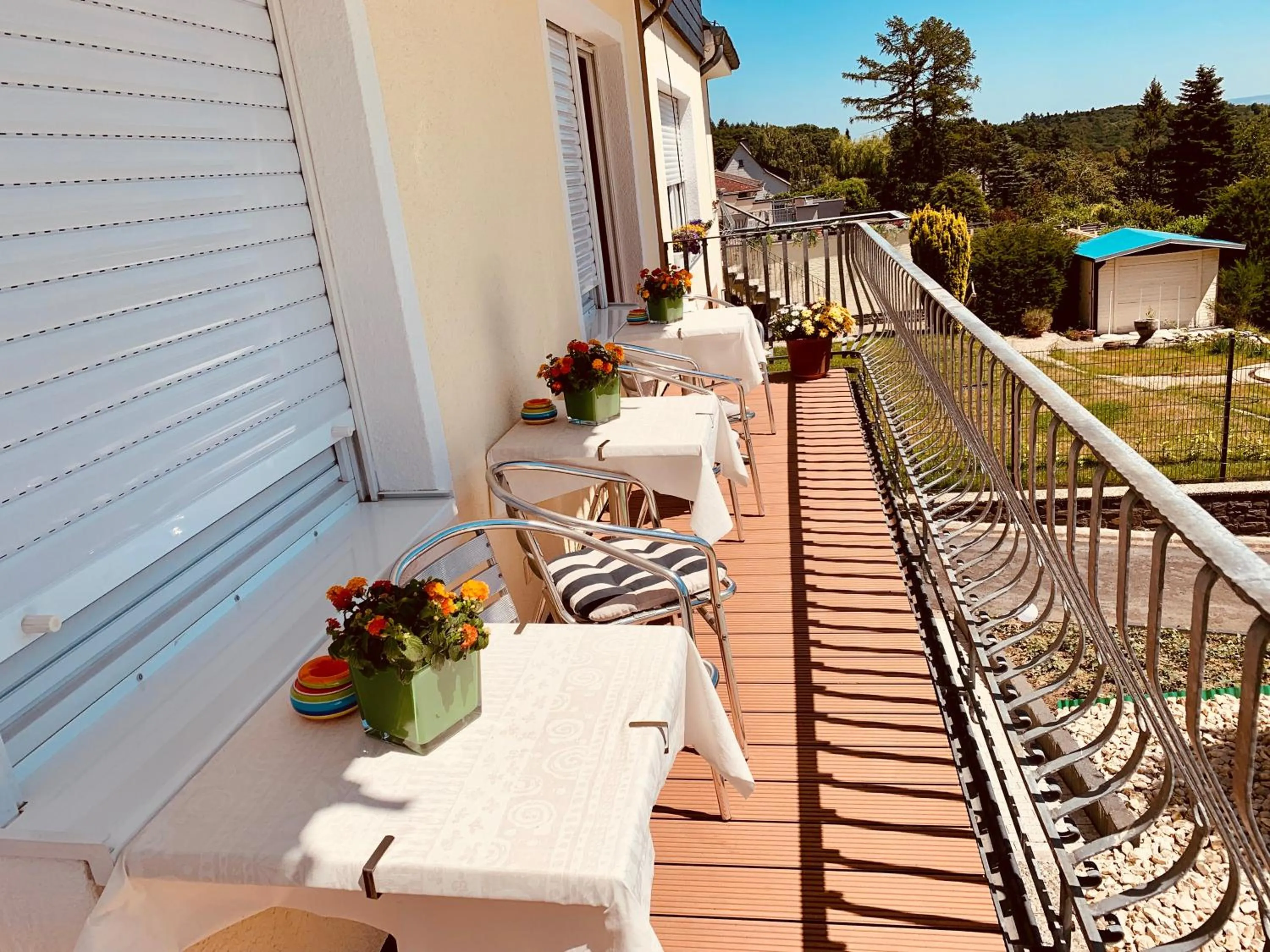 Balcony/Terrace in Landhaus Kürrenberg