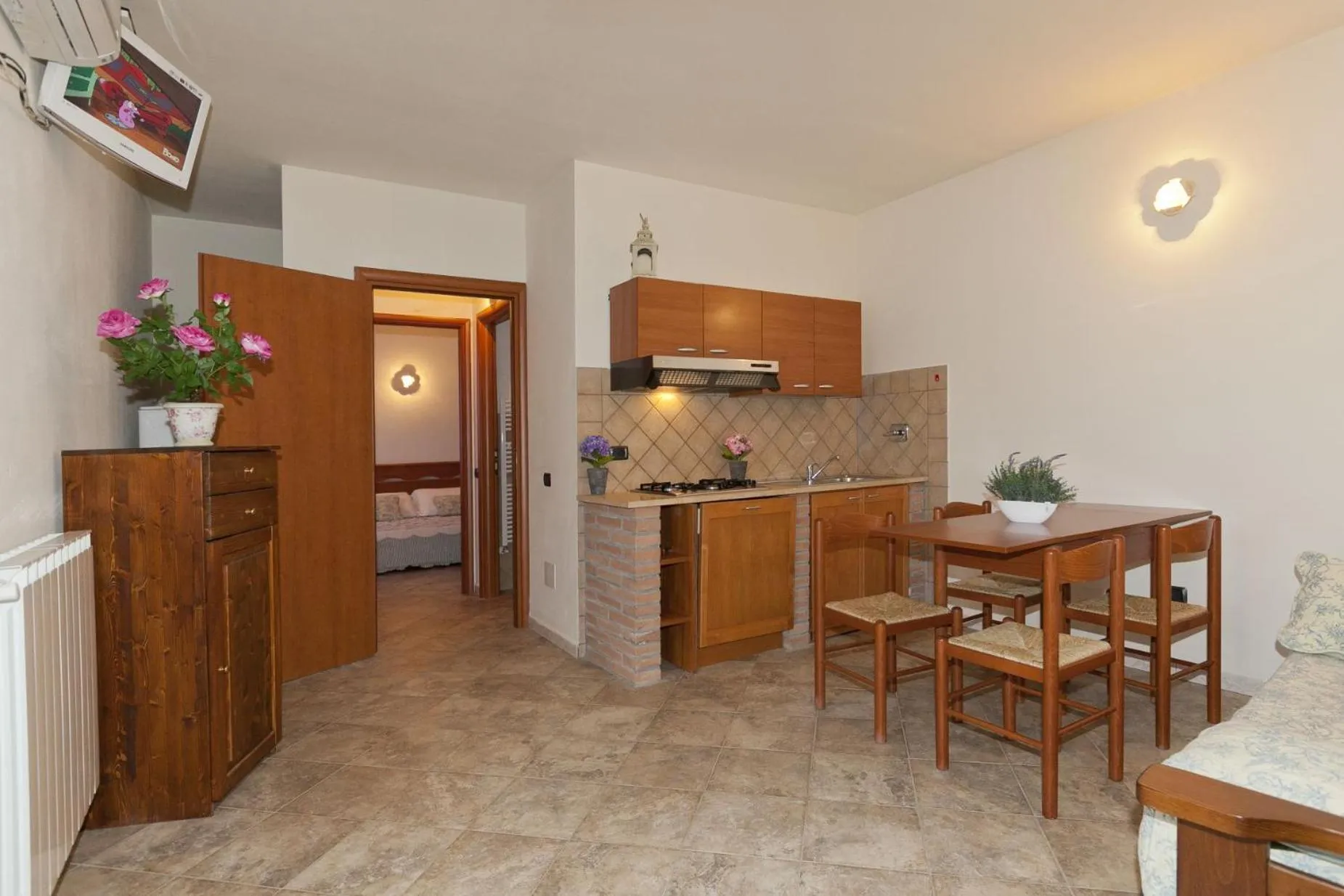 Dining area in Borgo Guglielmo