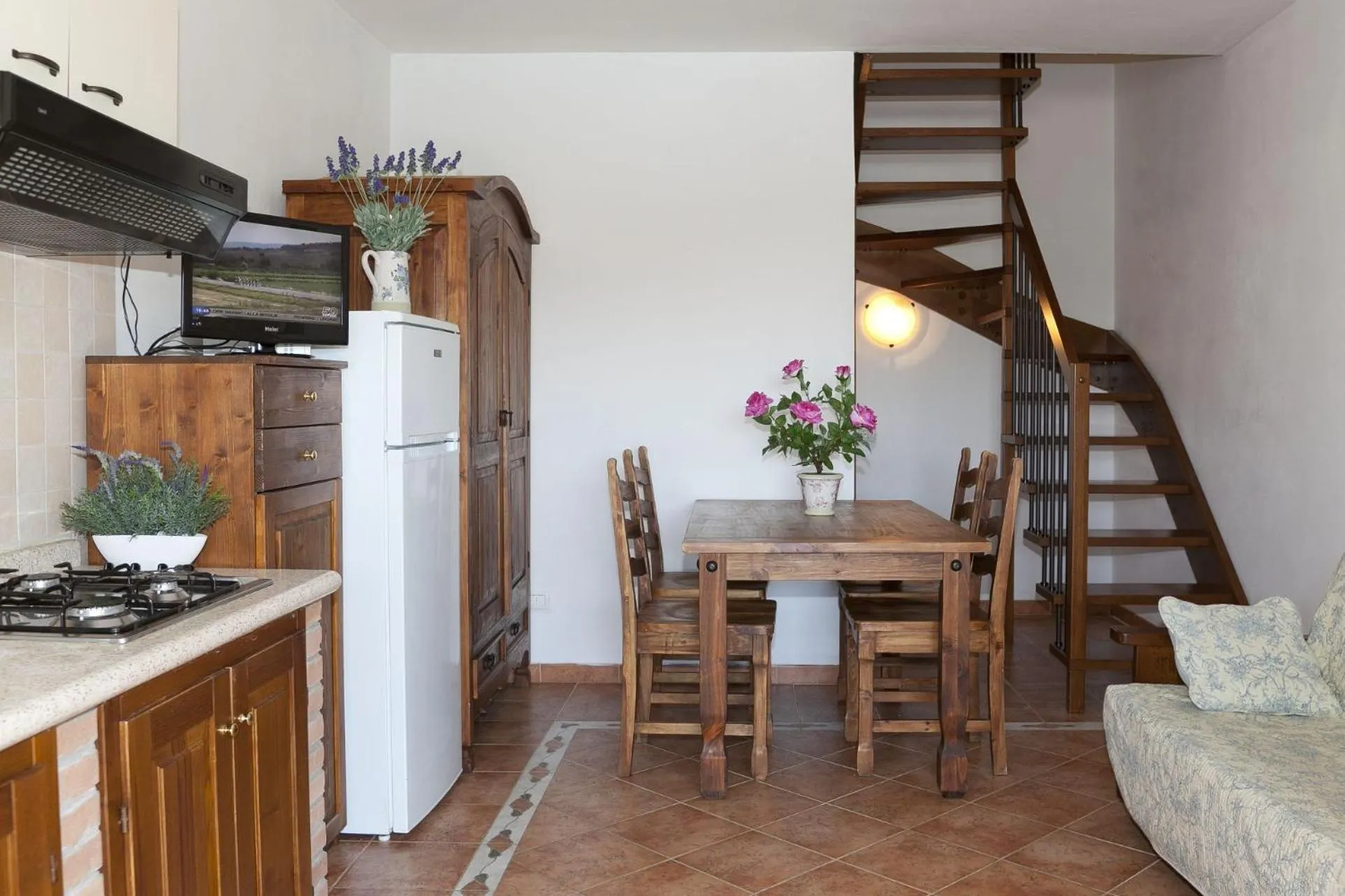 Dining area in Borgo Guglielmo