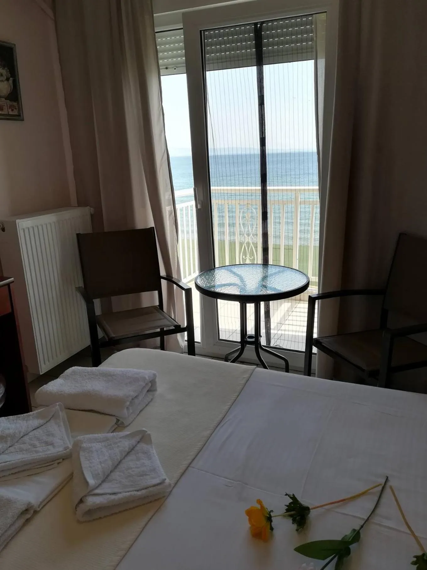 Bed in Olympic Hotel