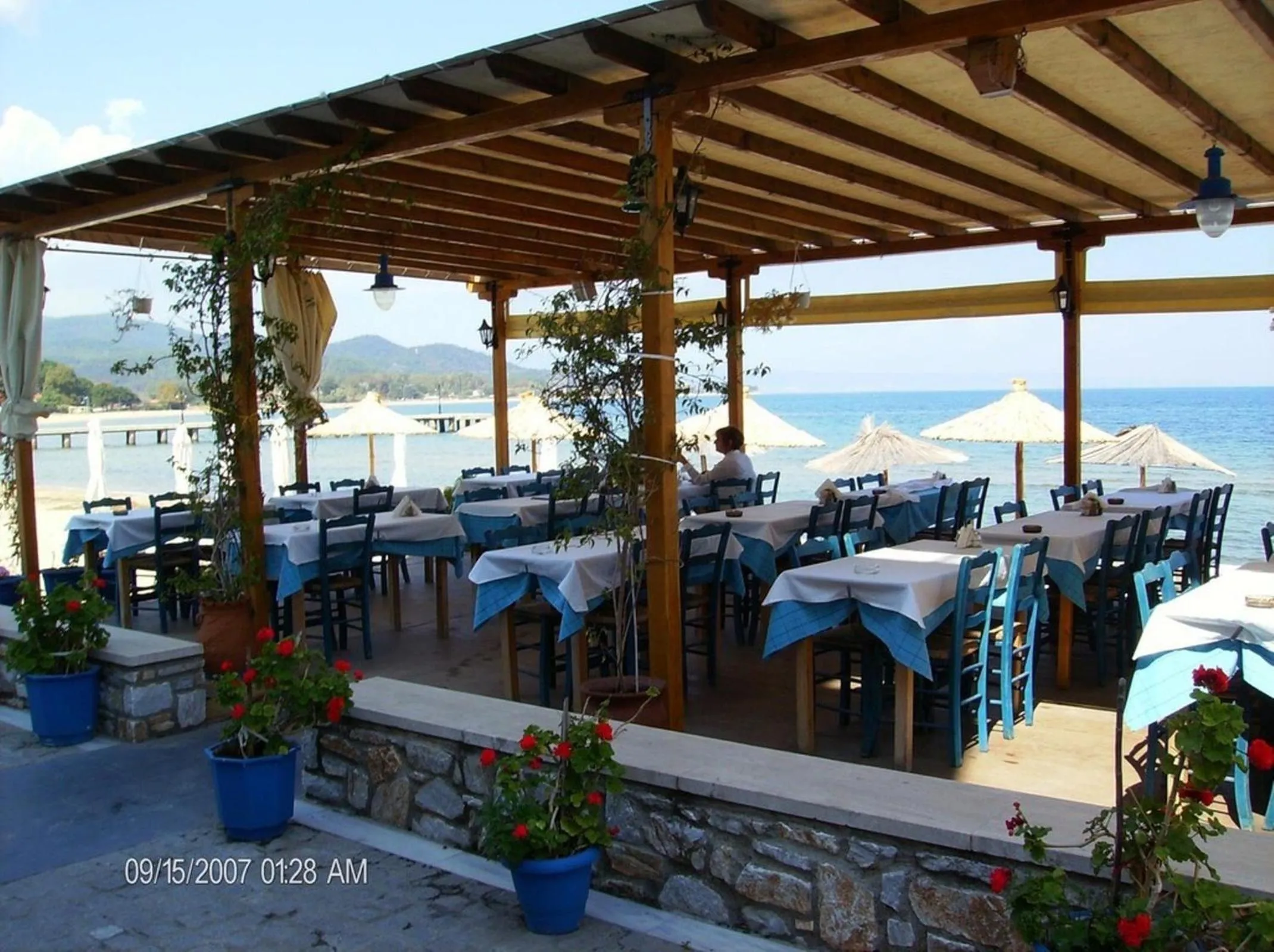 Dining area in Olympic Hotel
