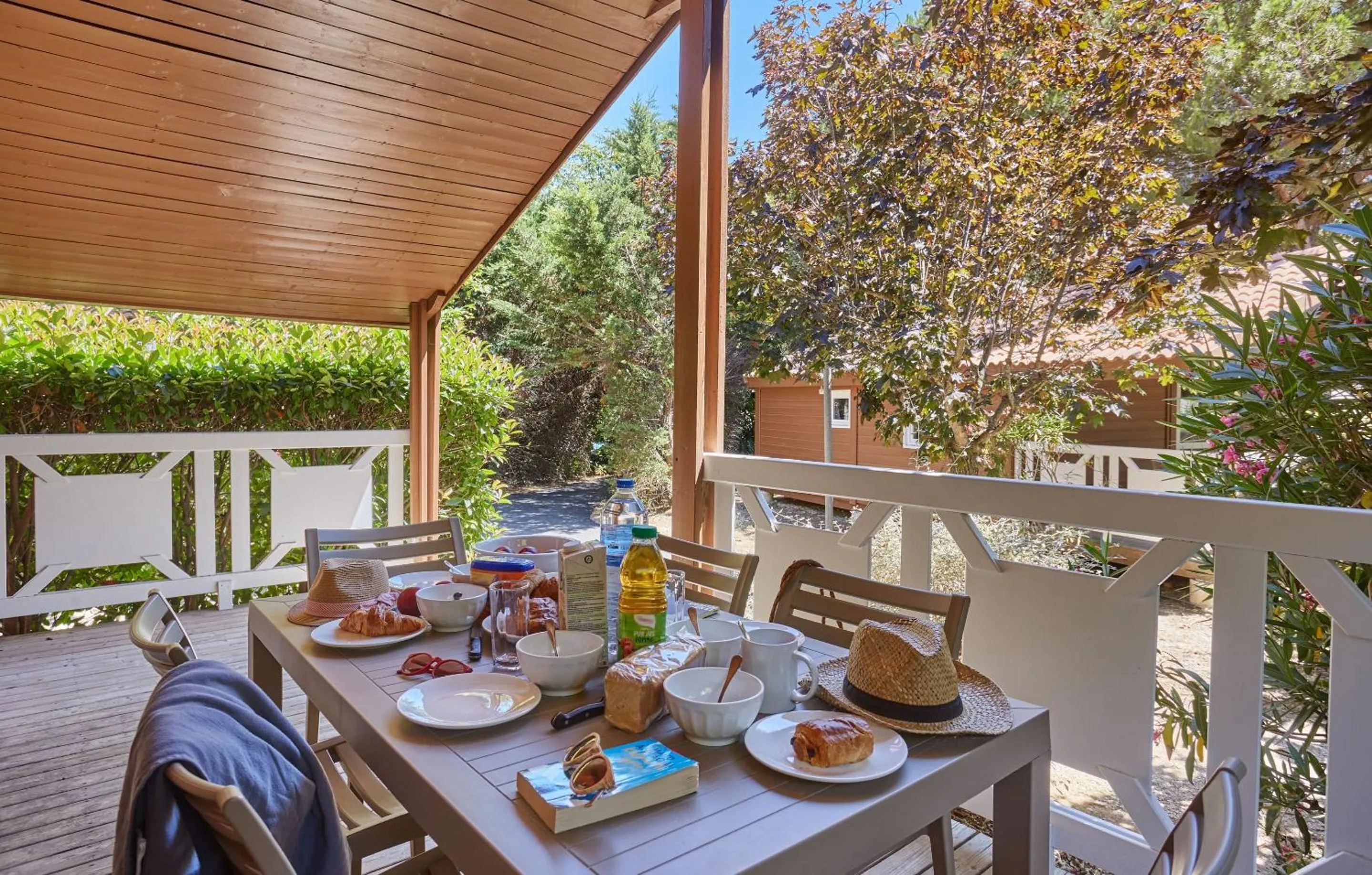 Balcony/Terrace in Résidence Odalys Shangri-la