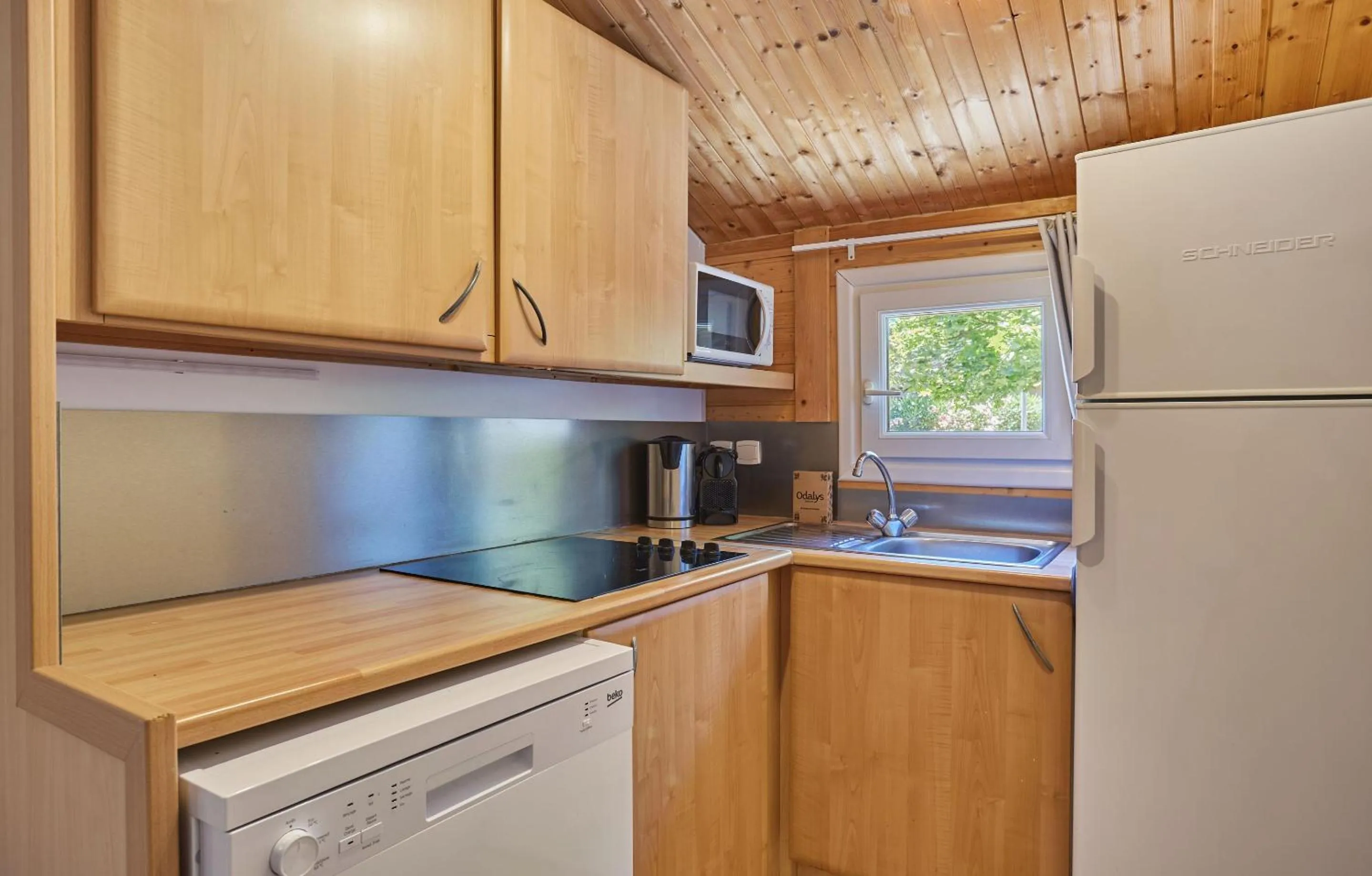 Kitchen or kitchenette in Résidence Odalys Shangri-la