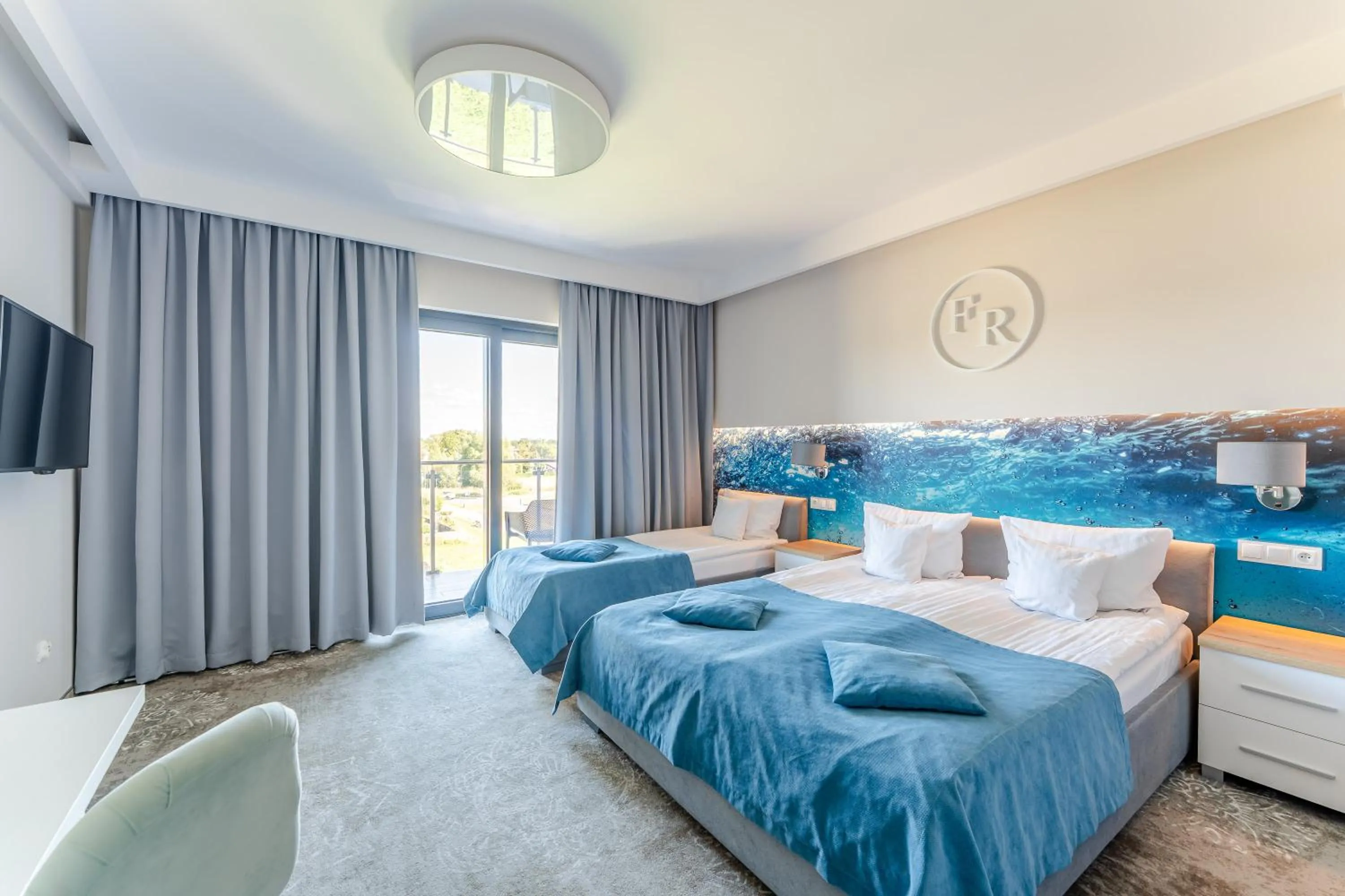 Bed in Family Resort Sarbinowo